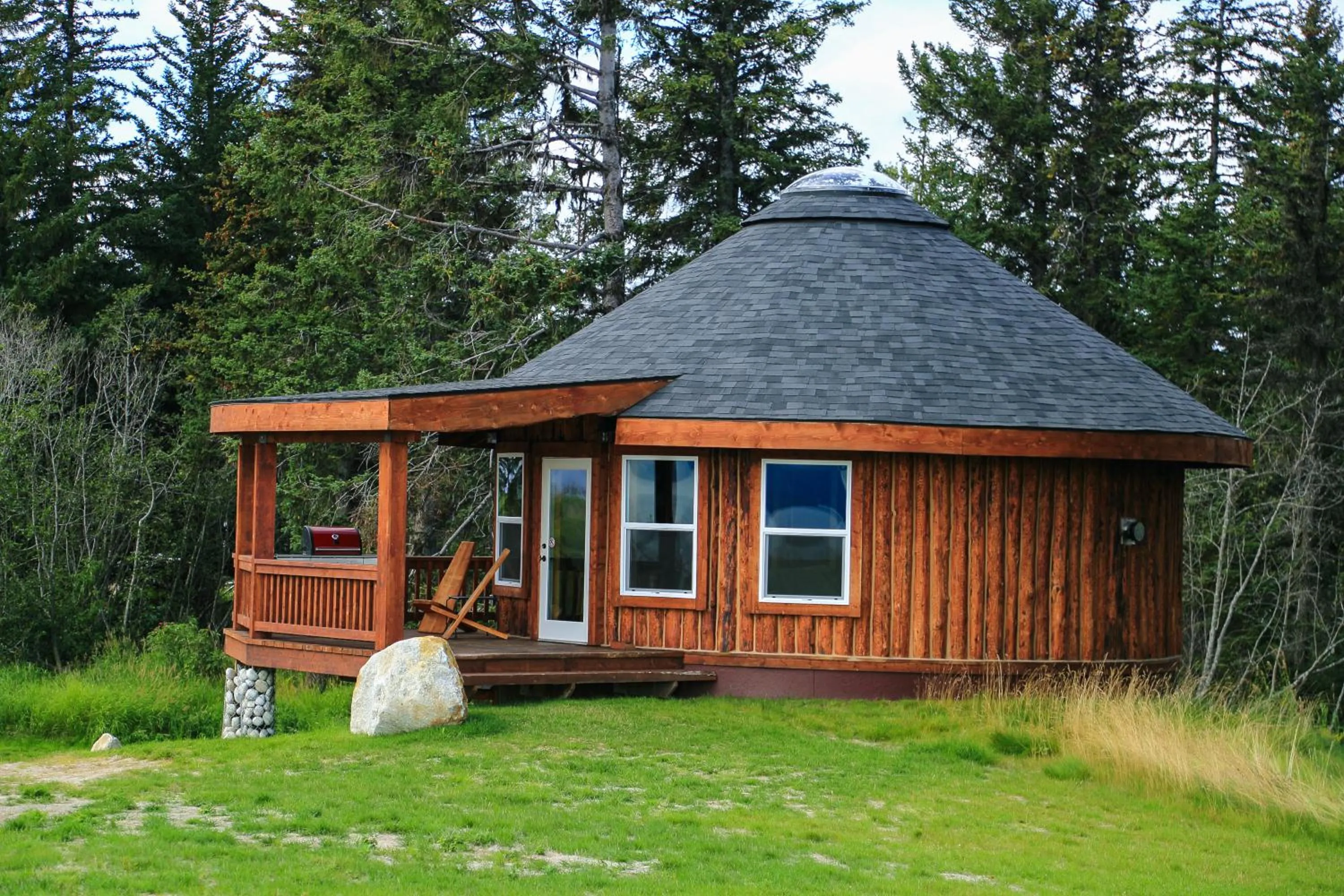 Bird's eye view in Kenai Peninsula Suites