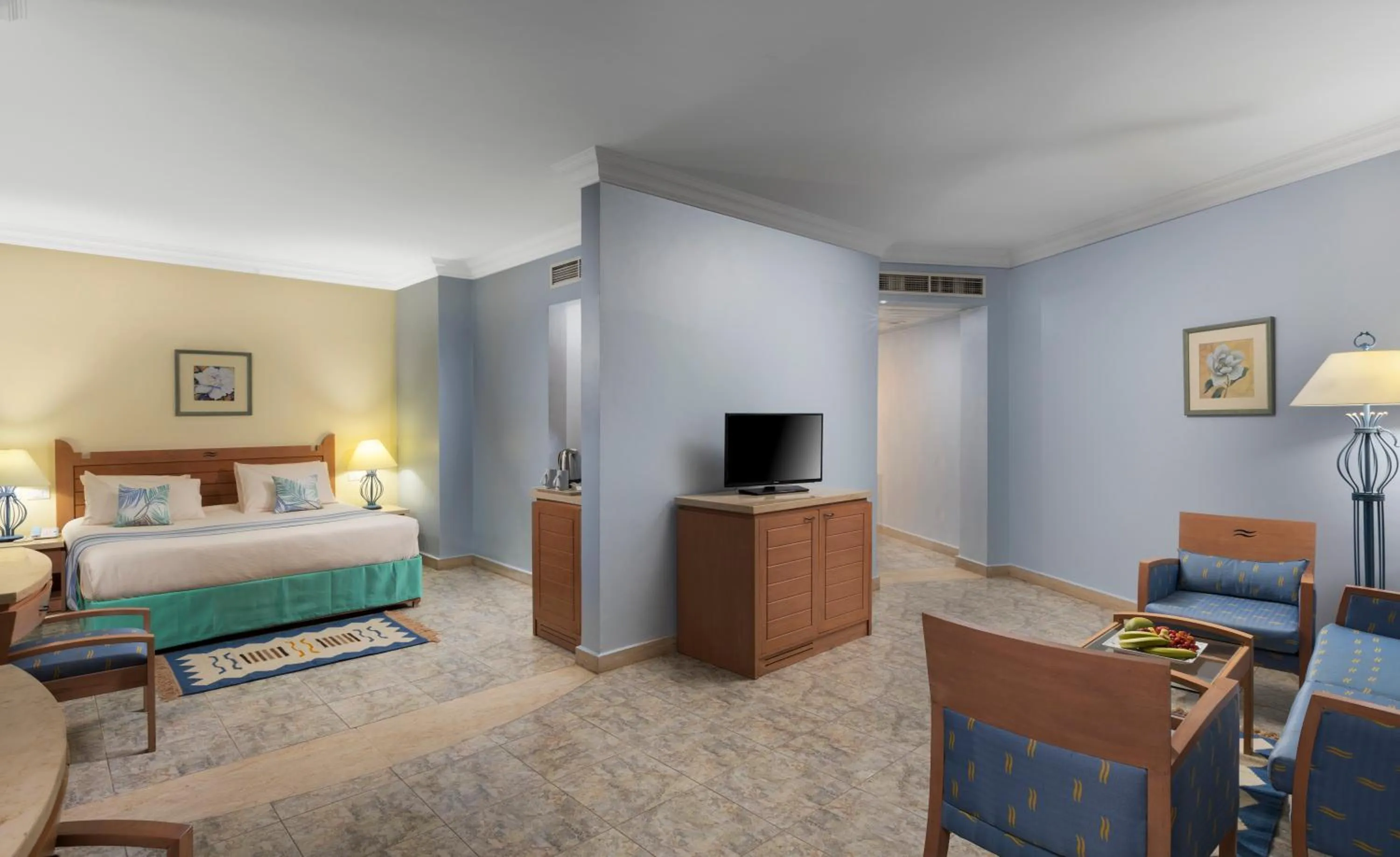 Bed in Royal Lagoons Resort & Aqua Park Families and Couples Only