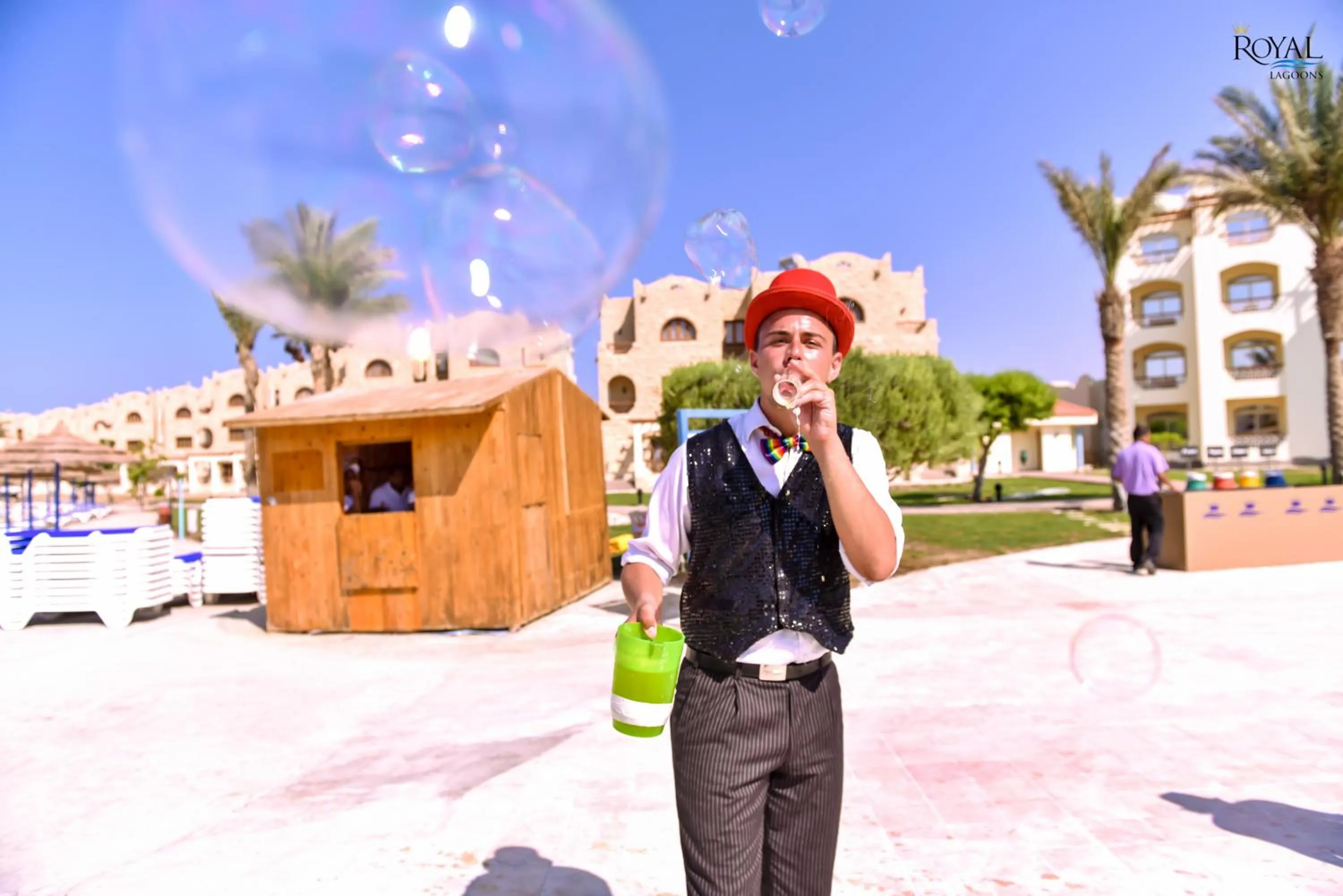 Children play ground in Royal Lagoons Resort & Aqua Park Families and Couples Only