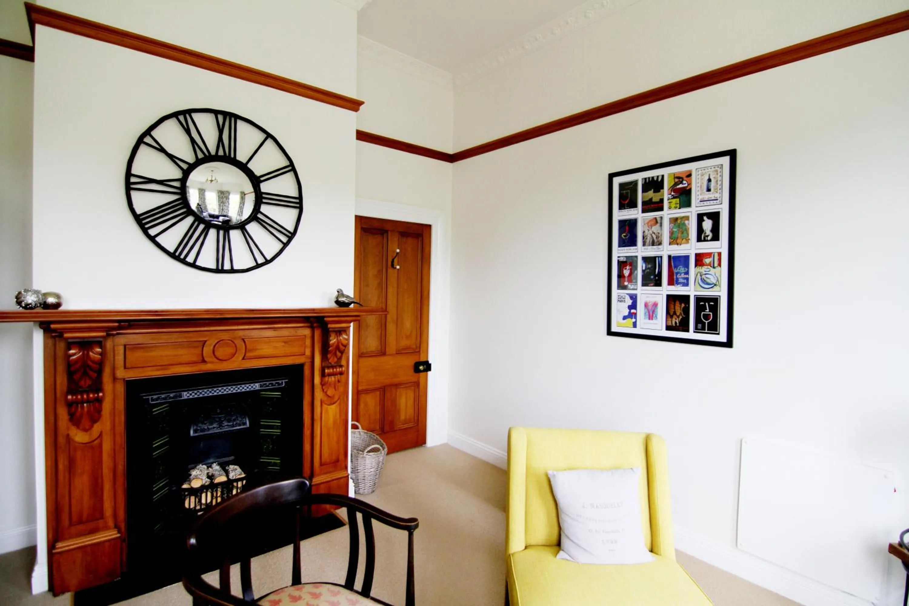 Seating area in Hosking House