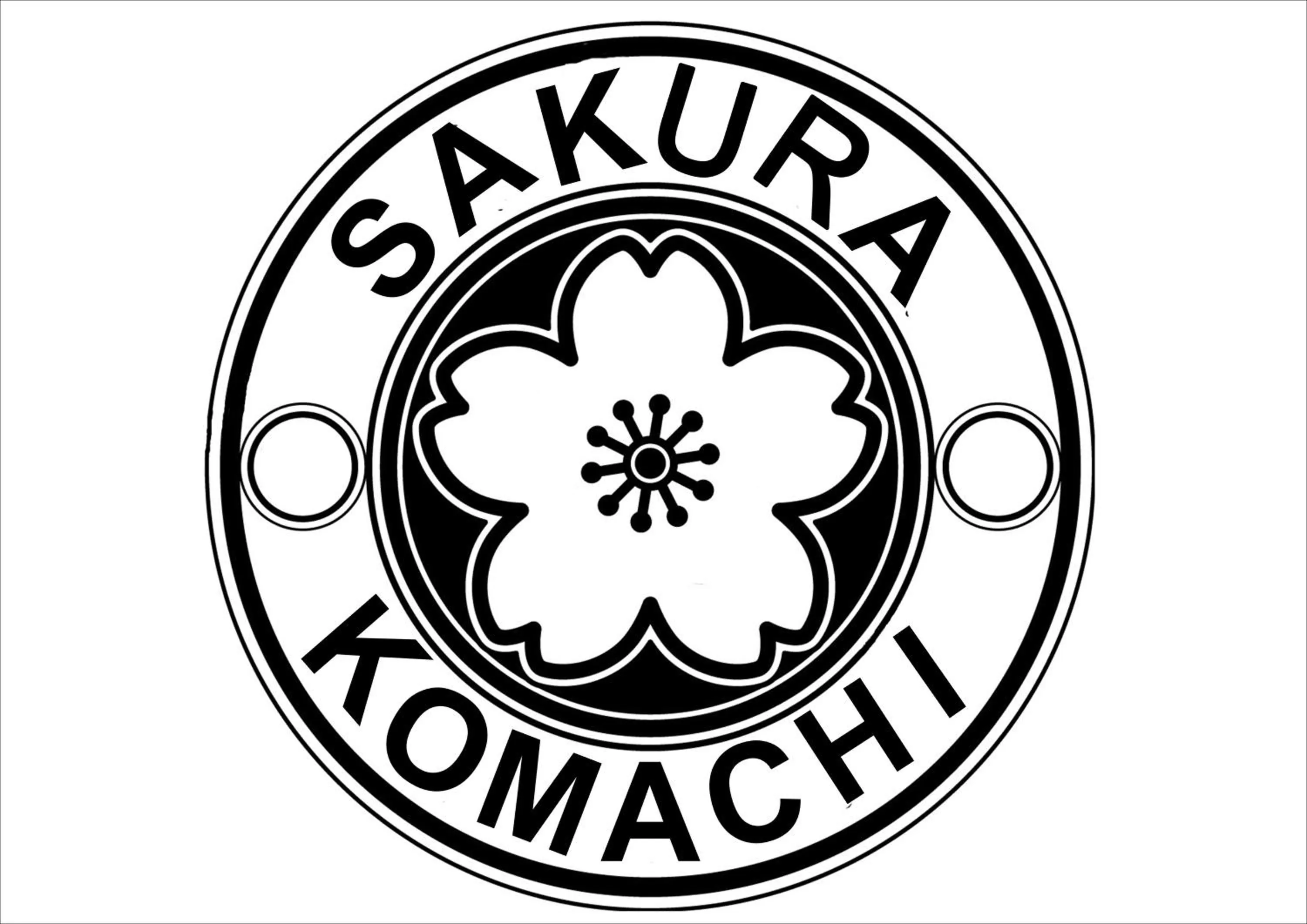 Logo/Certificate/Sign in Sakura Komachi