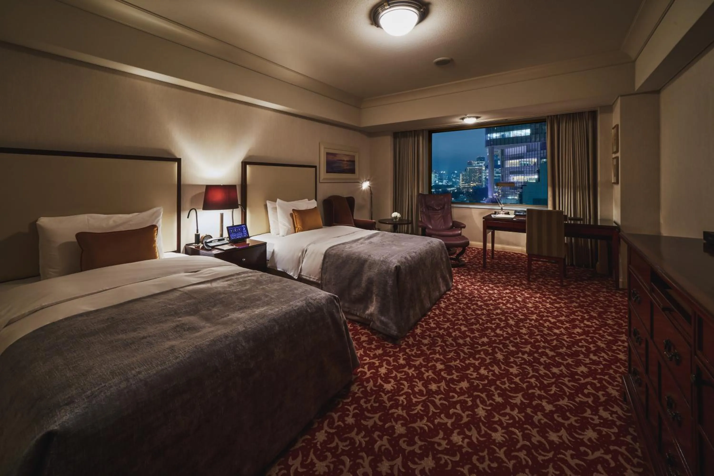 Bed in Imperial Hotel Tokyo