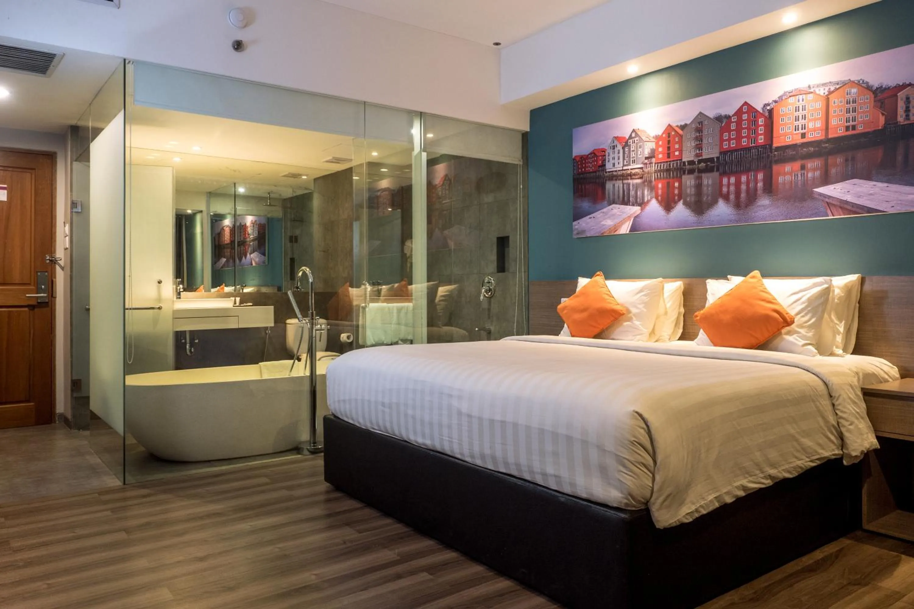 Photo of the whole room, Bed in The Hills Batam