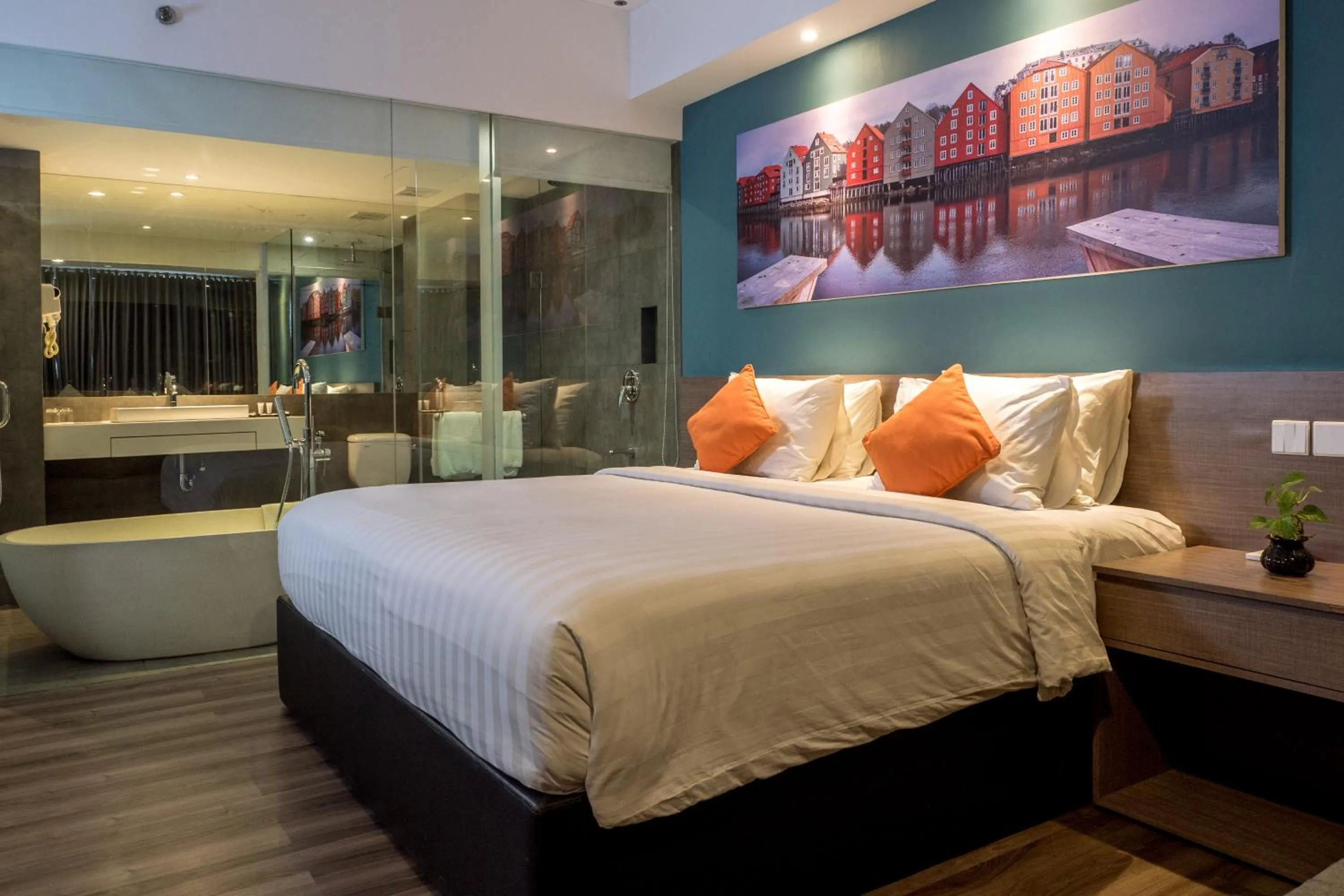 Photo of the whole room, Bed in The Hills Batam