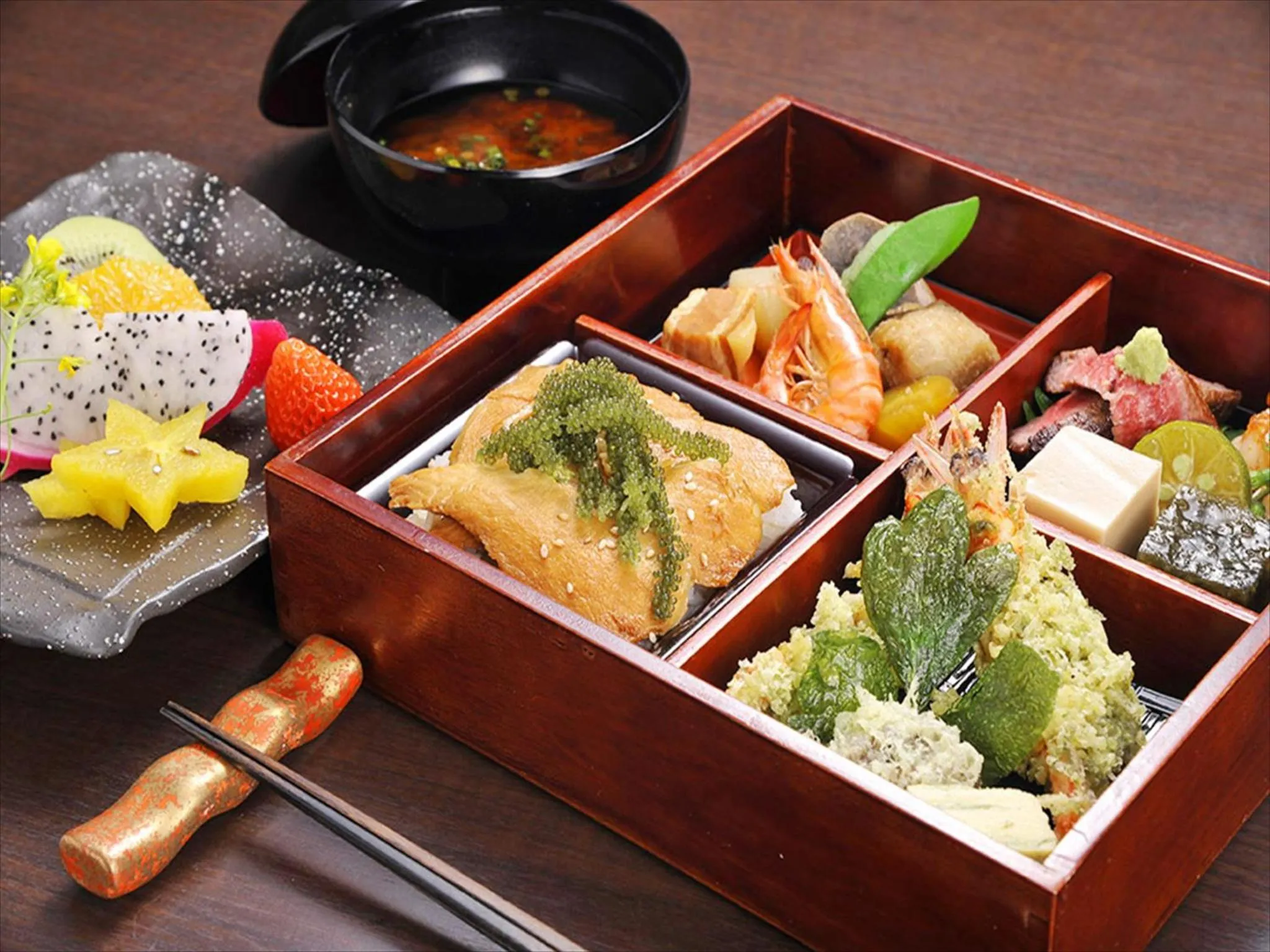 Food close-up in Cypress Resort Kumejima