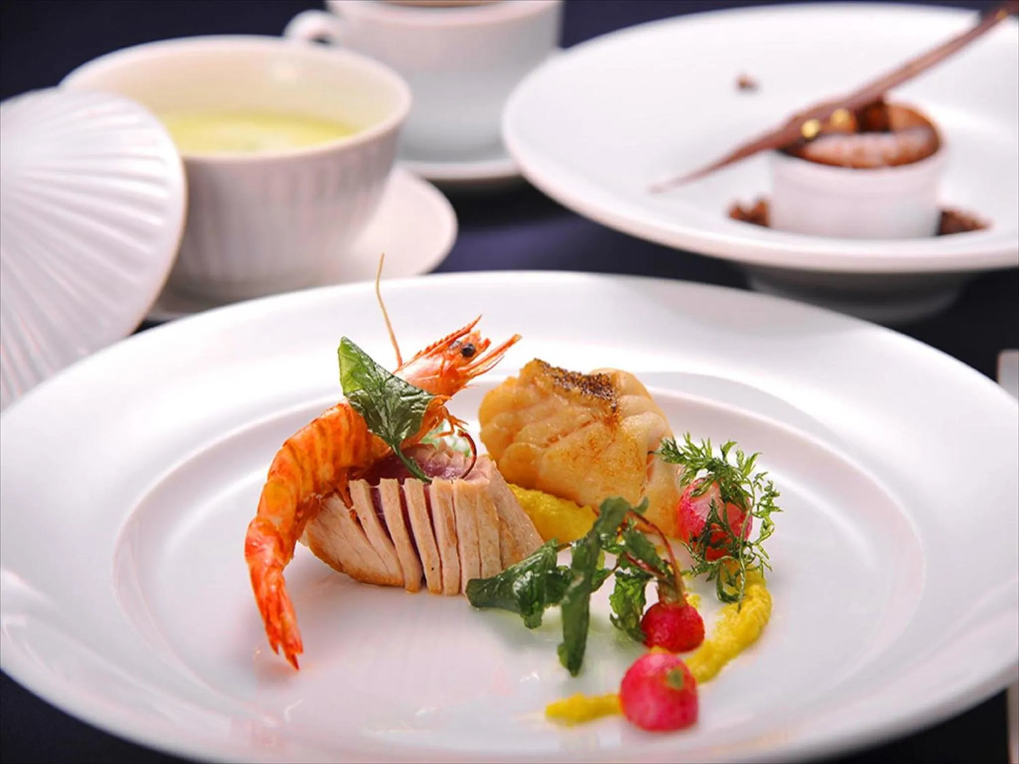 Food close-up in Cypress Resort Kumejima