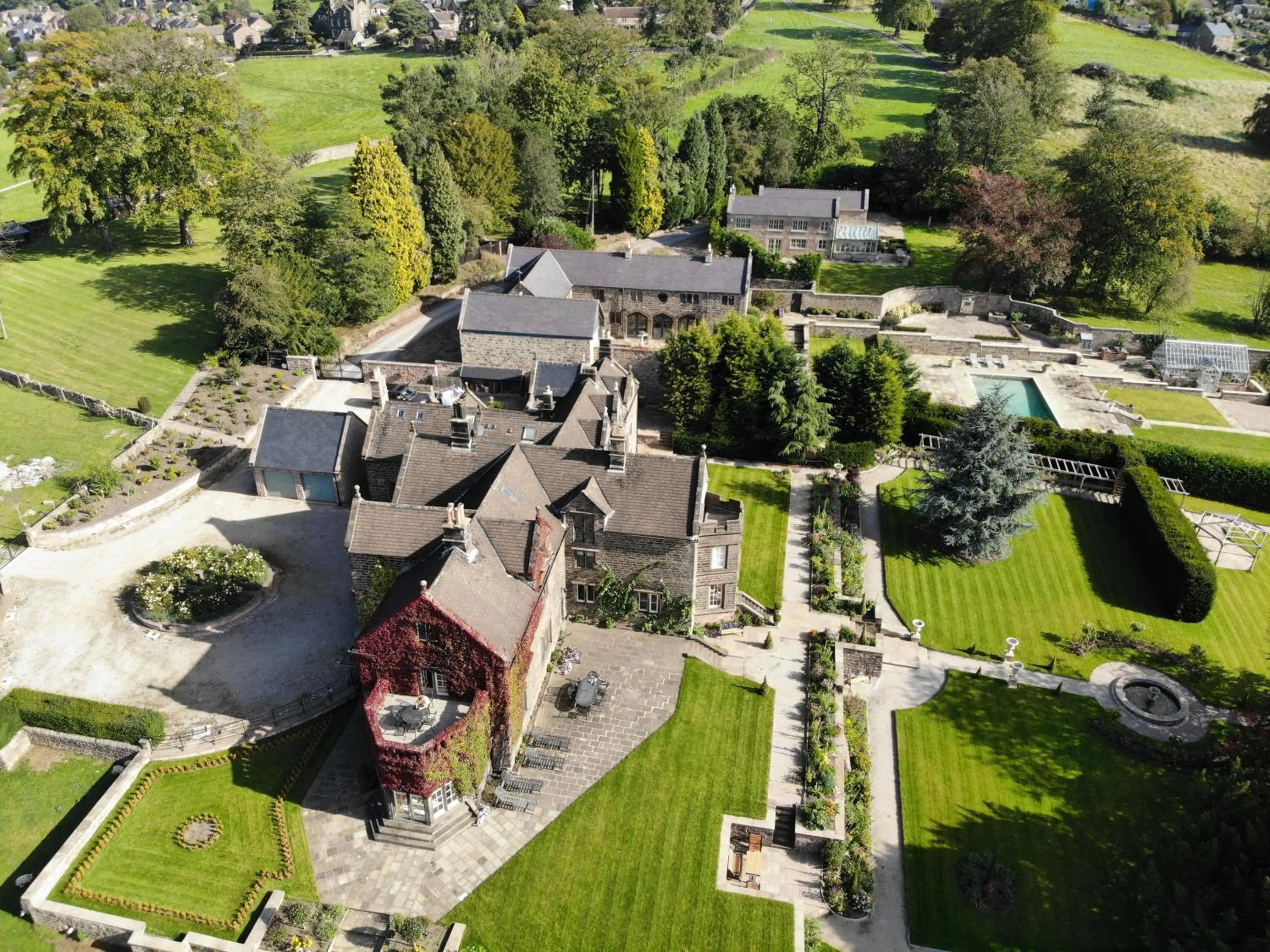 Property building in Florence Nightingale Suites at Lea Hurst