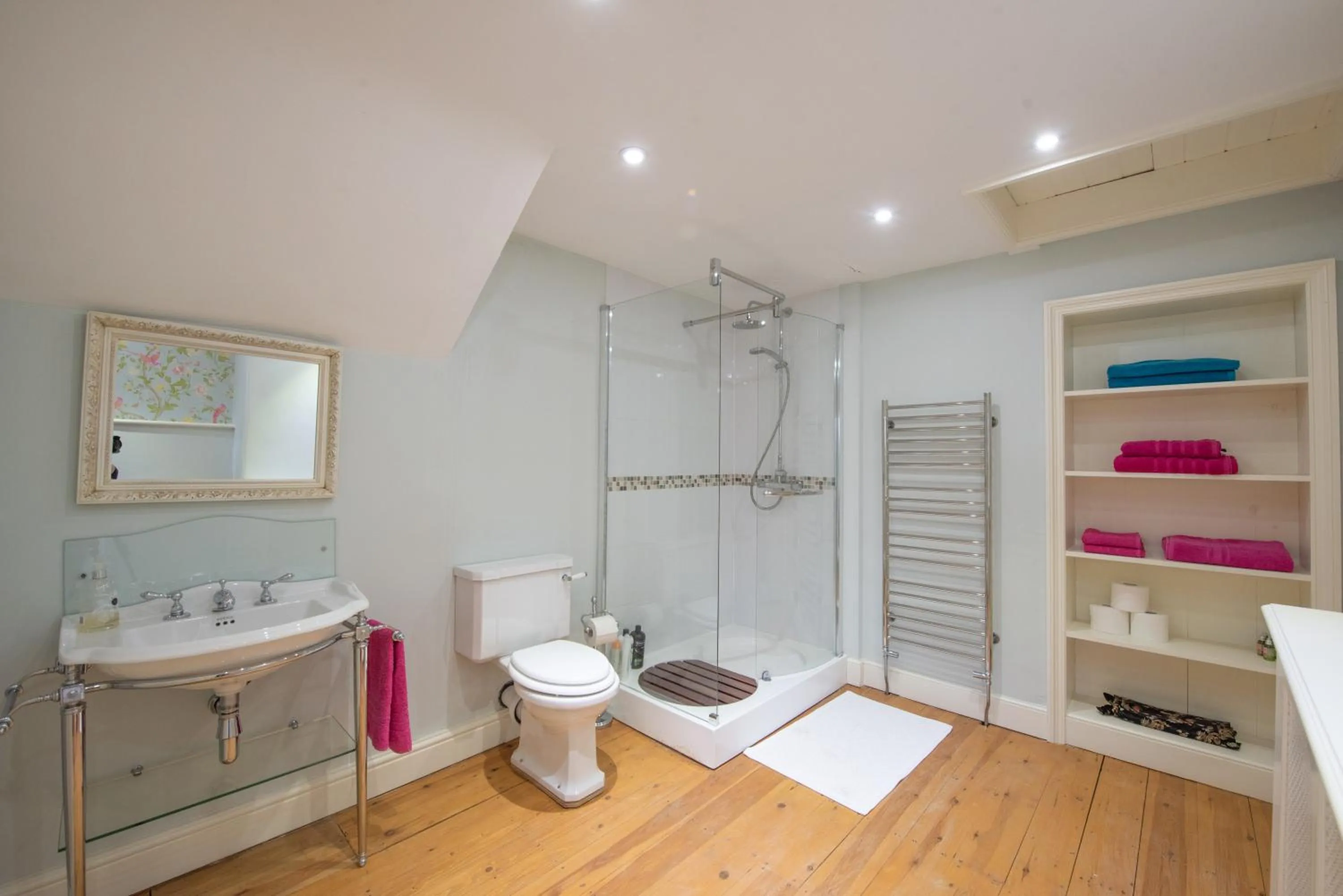 Bathroom in Florence Nightingale Suites at Lea Hurst