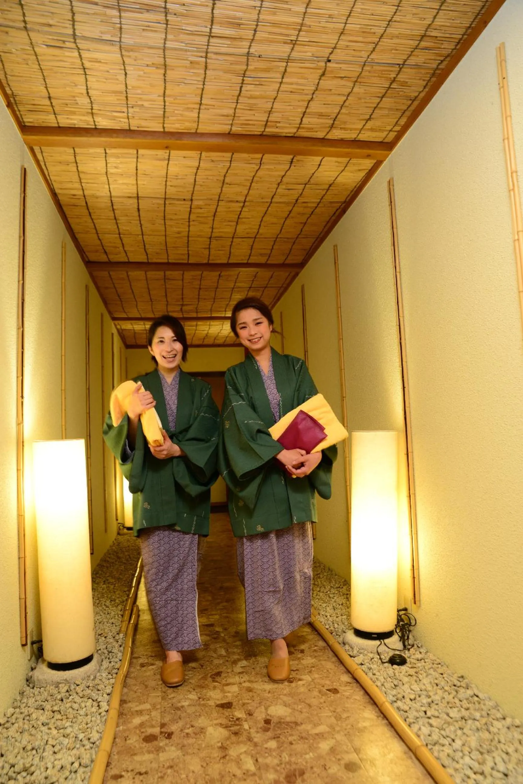 Hot Spring Bath in Mount View Hakone