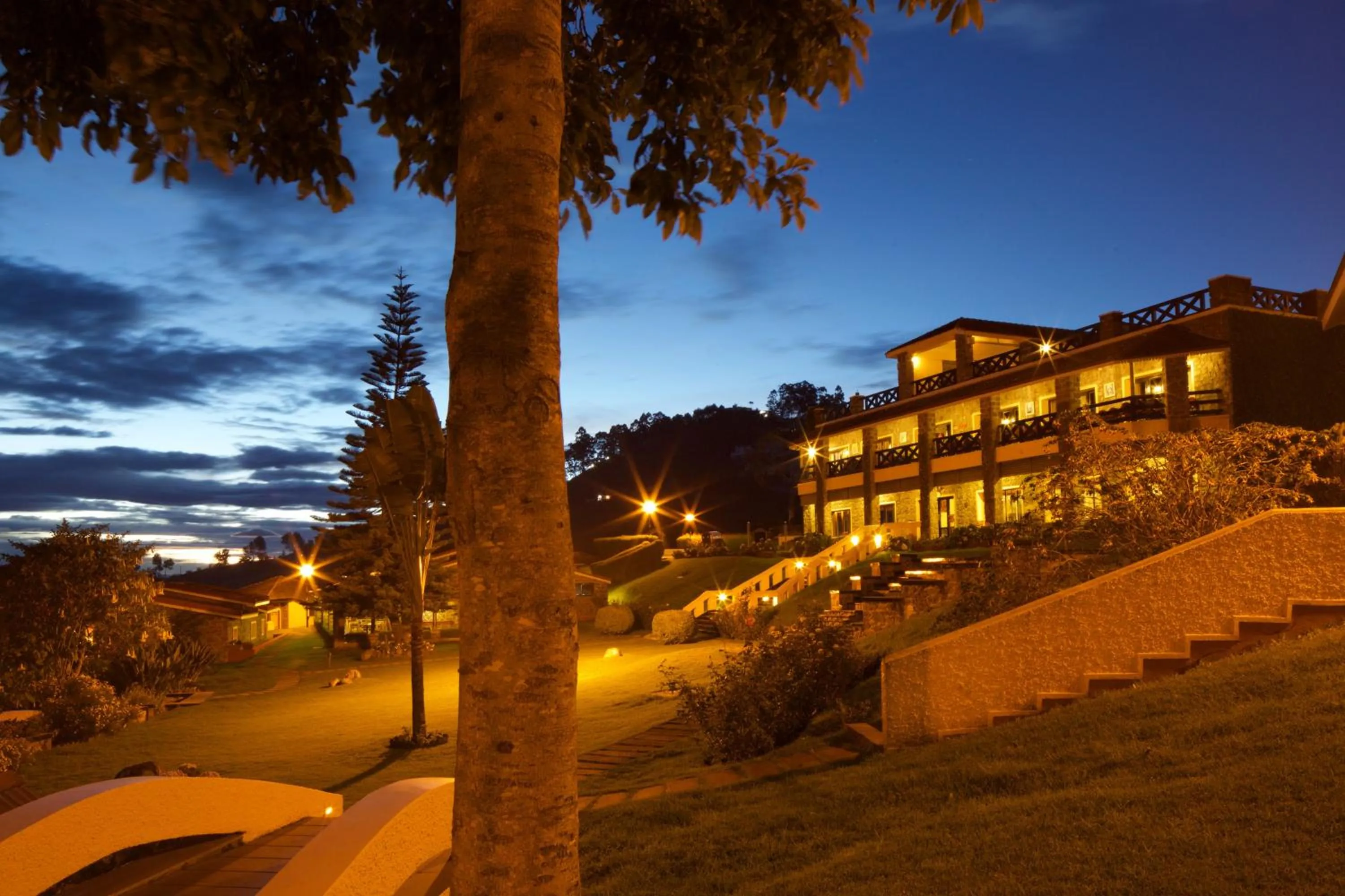 Garden view in Green Pastures - A Hill Country Resort