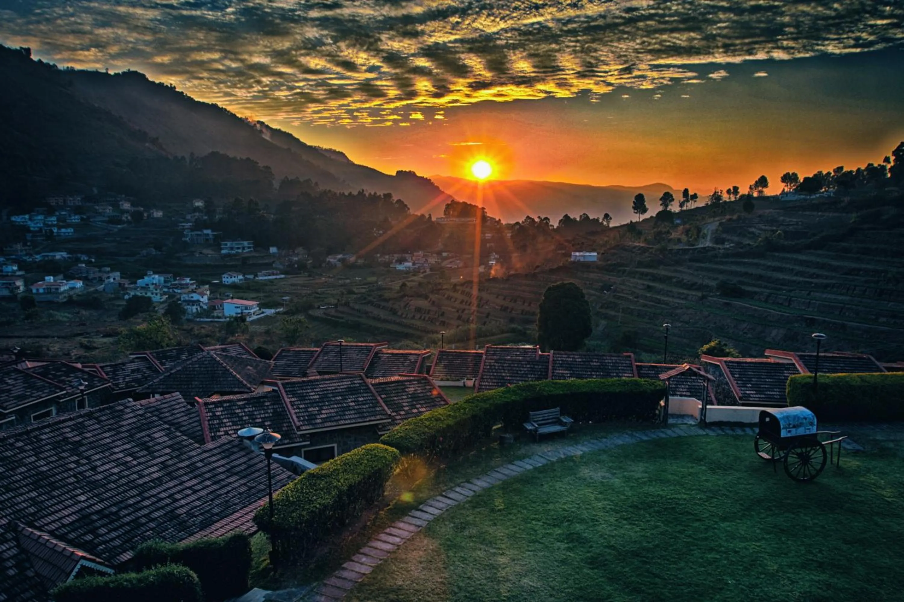 Mountain view in Green Pastures - A Hill Country Resort