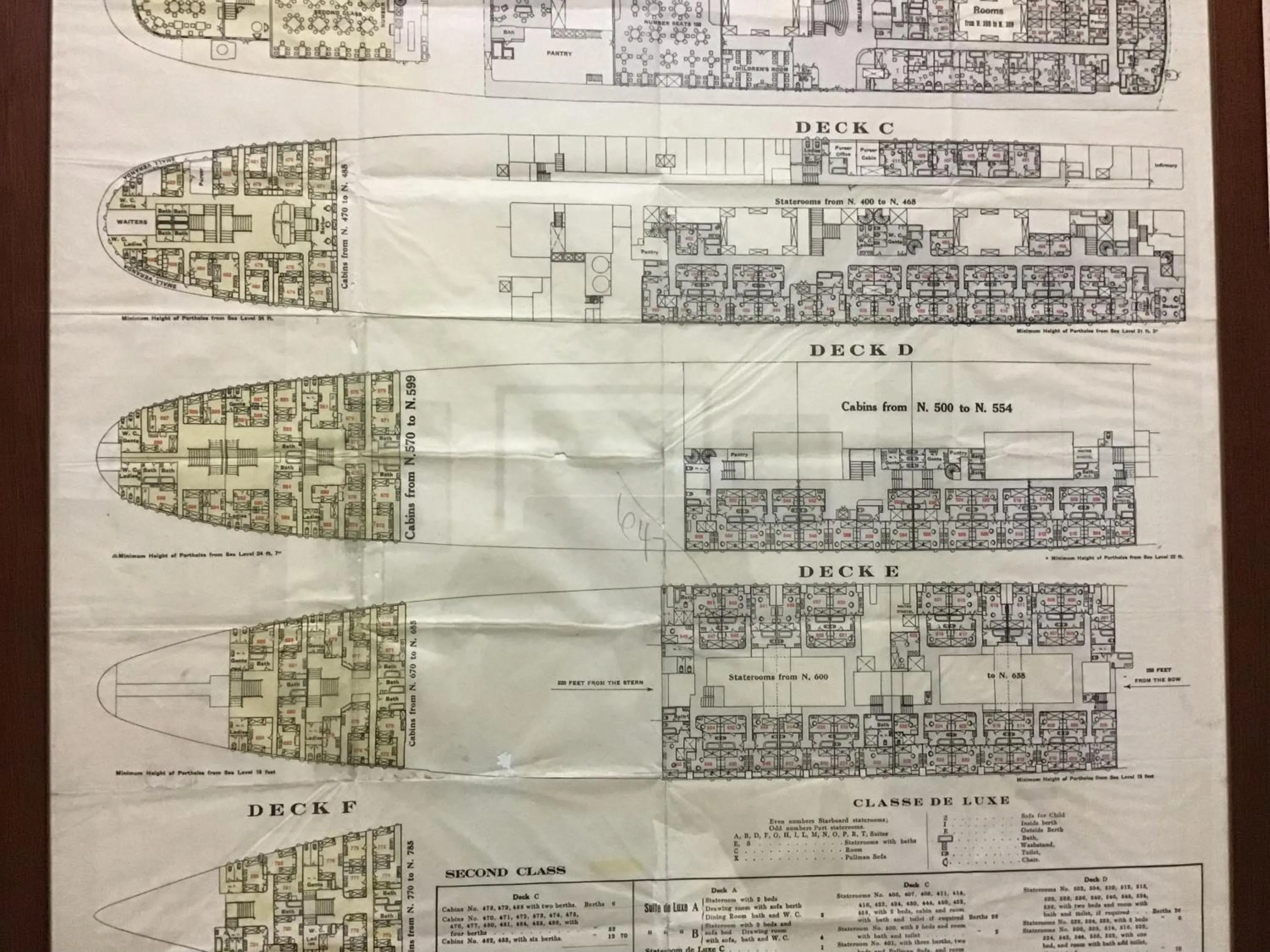 Certificate/Award in Deck Sea B&B