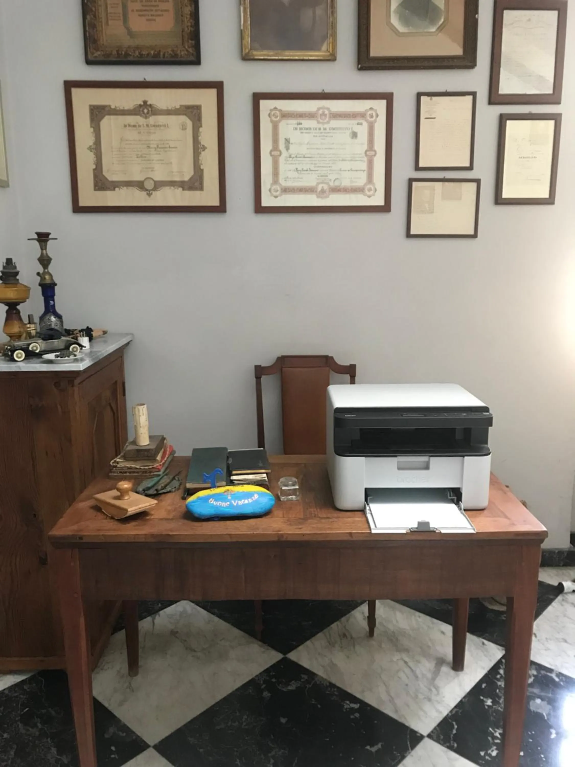 Lobby or reception in Deck Sea B&B