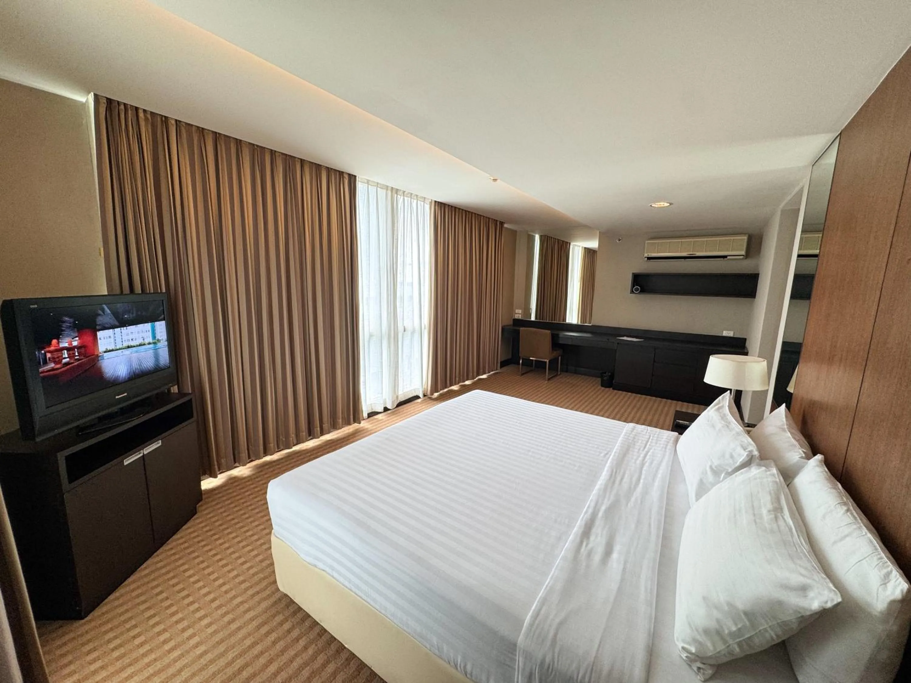 Bed in The Narathiwas Hotel & Residence Sathorn Bangkok