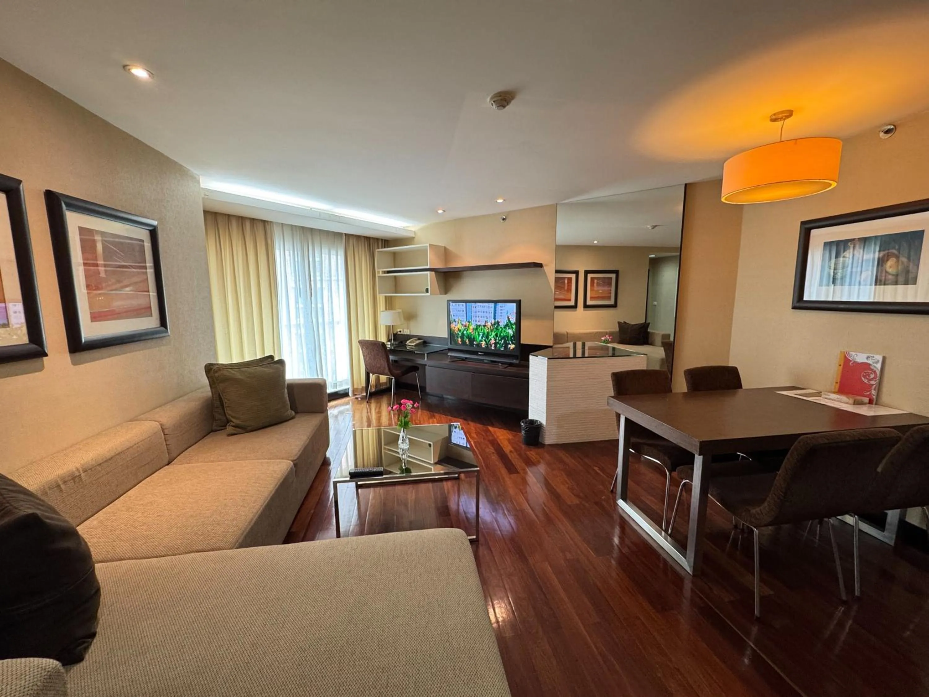 TV and multimedia in The Narathiwas Hotel & Residence Sathorn Bangkok