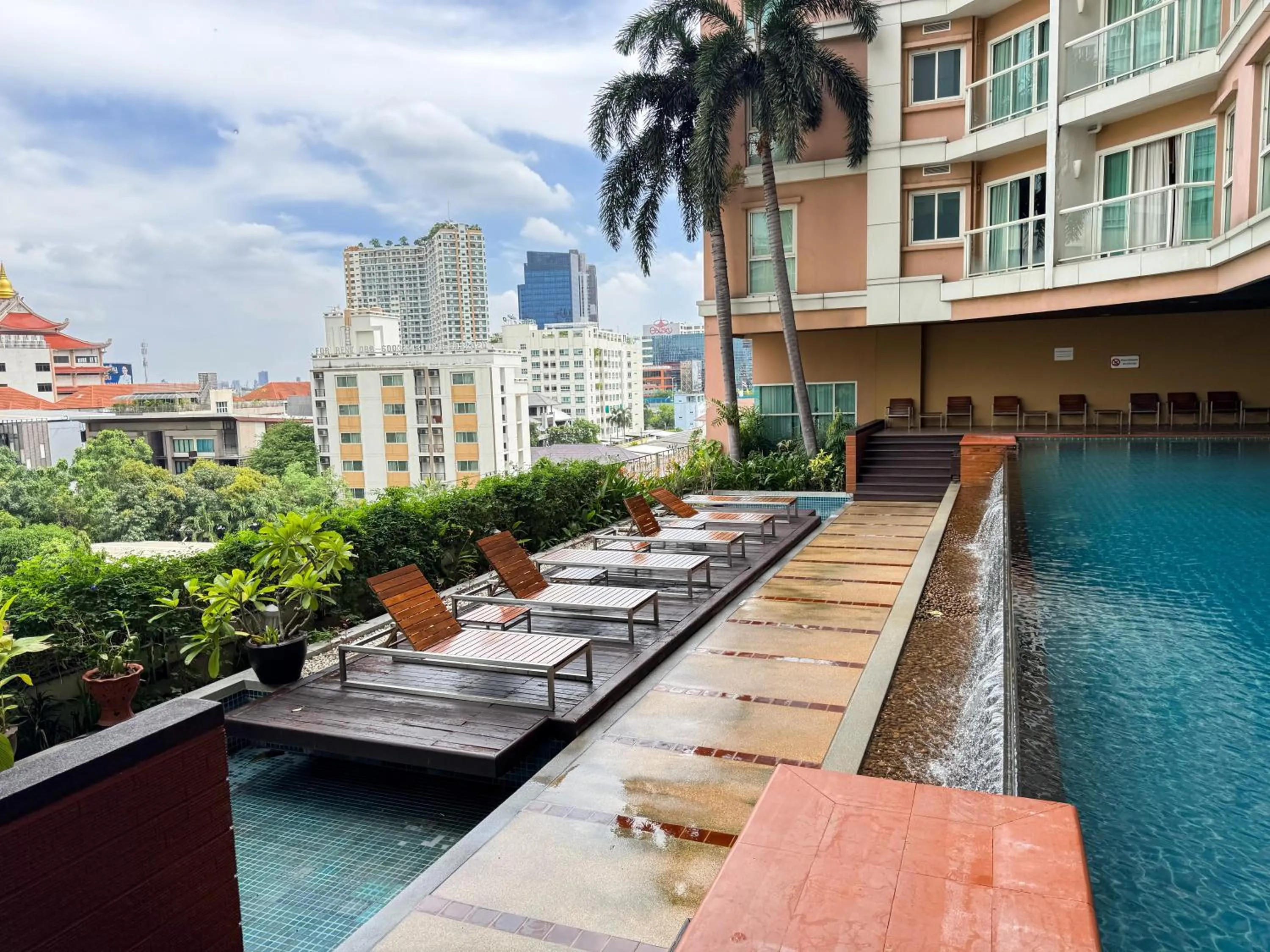 Property building in The Narathiwas Hotel & Residence Sathorn Bangkok