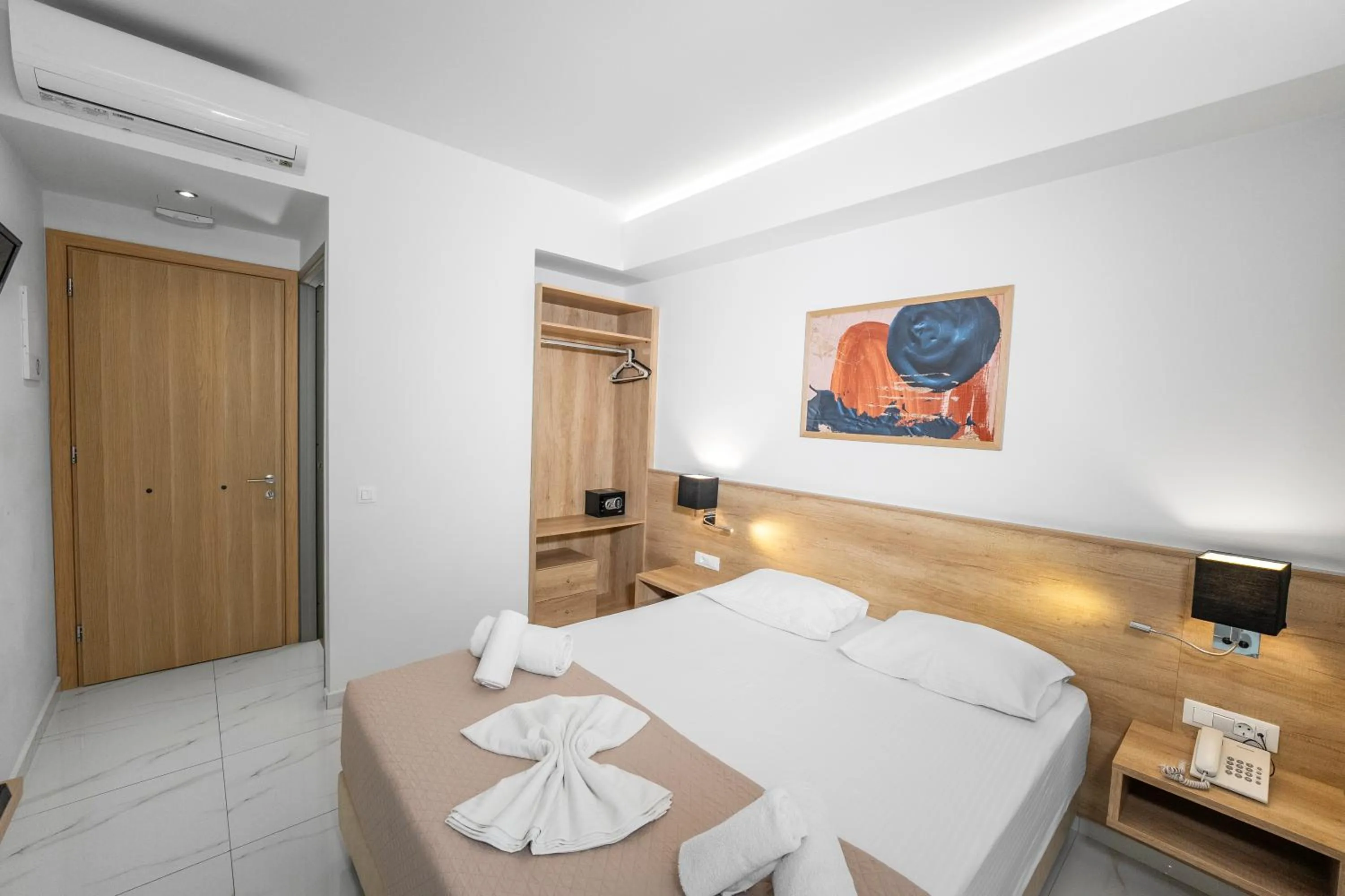 Bed in Marvel Deluxe Rooms