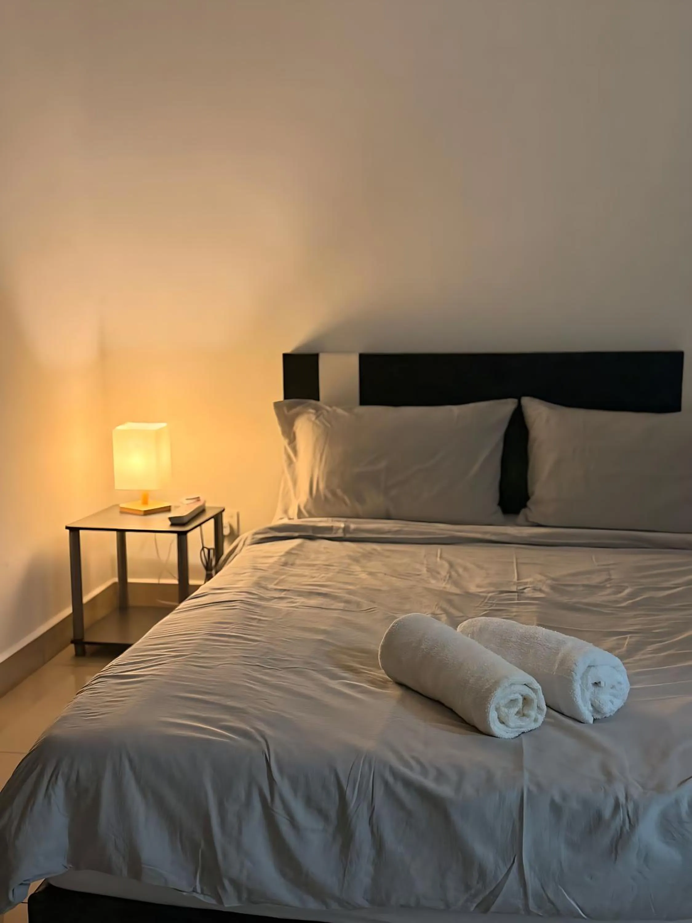 Bed in Goldenstay Mutiara Ville Cyberjaya