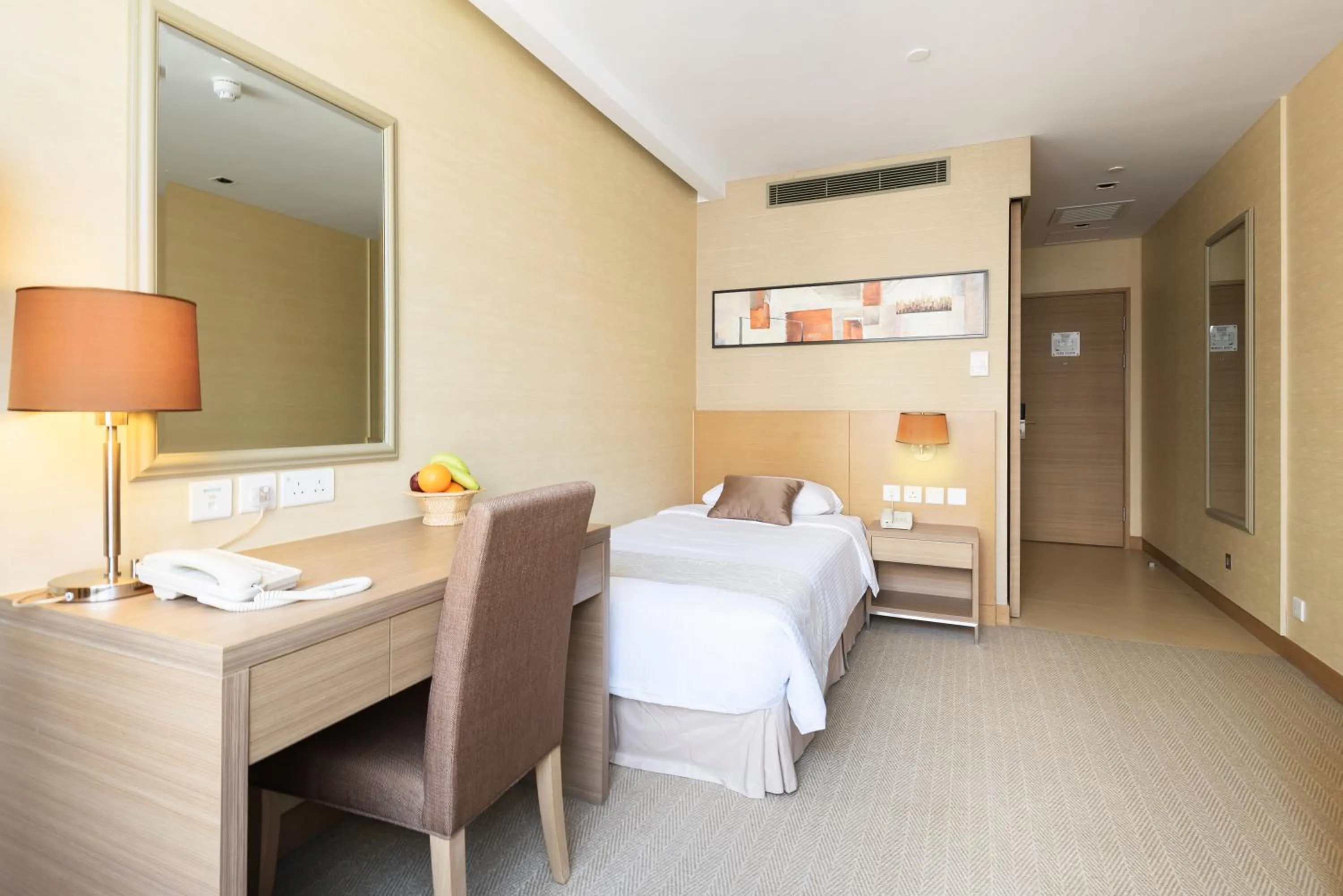 Photo of the whole room, Bed in The Salisbury - YMCA of Hong Kong