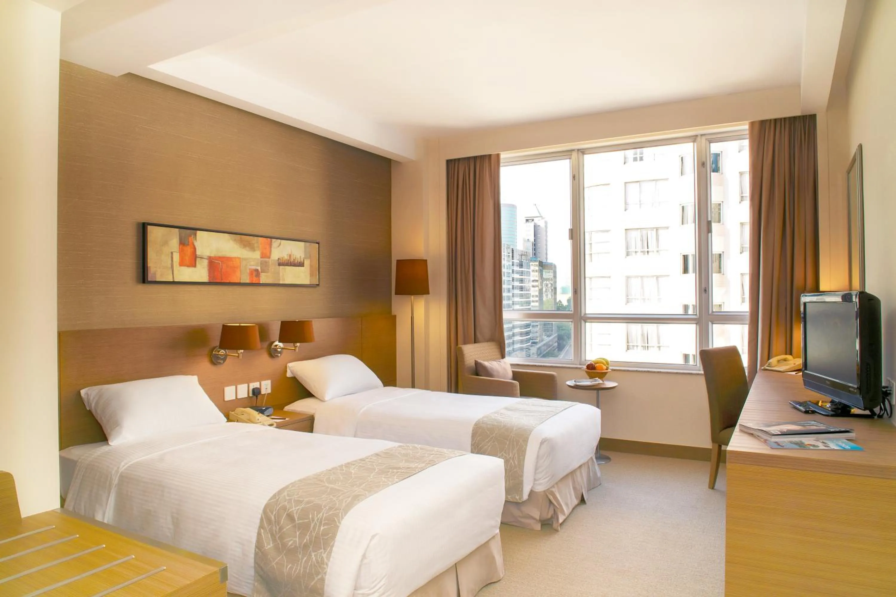 Photo of the whole room, Bed in The Salisbury - YMCA of Hong Kong