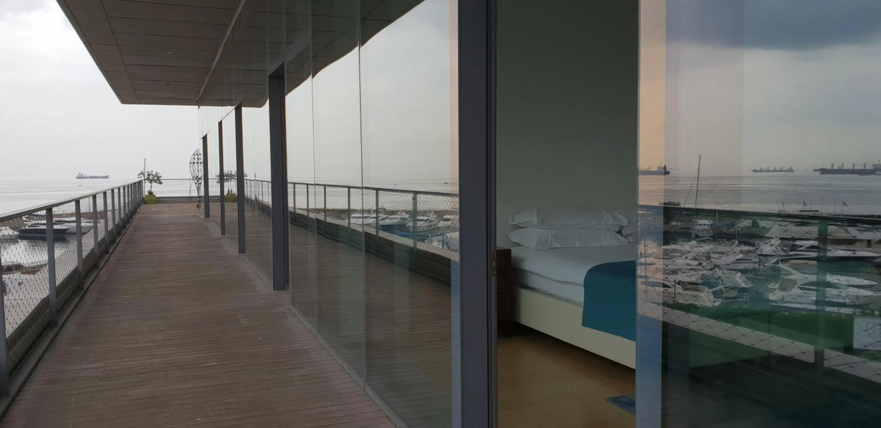 Balcony/Terrace in Ataköy Marina Park Hotel Residence