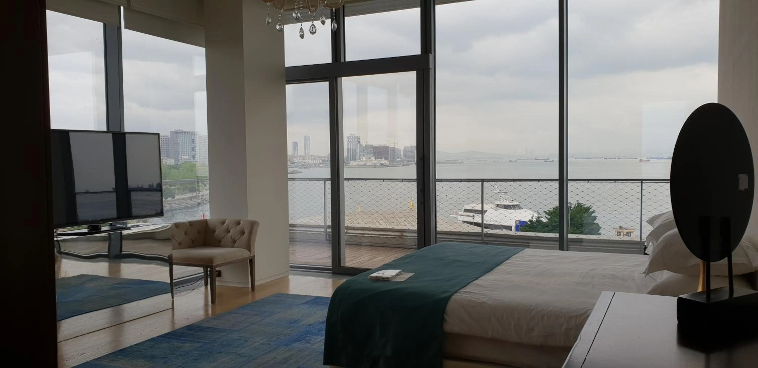 Bedroom, Bed in Ataköy Marina Park Hotel Residence