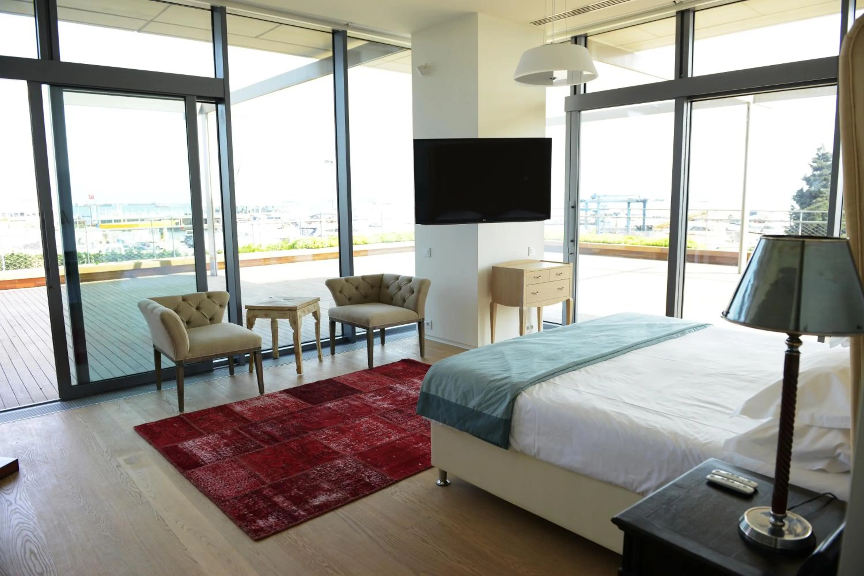 Bedroom, Bed in Ataköy Marina Park Hotel Residence