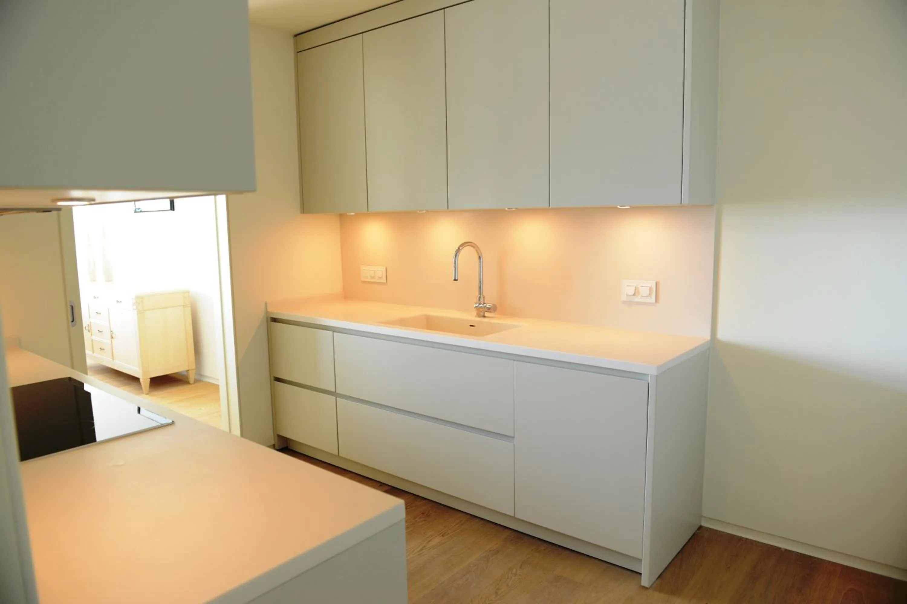 Kitchen or kitchenette in Ataköy Marina Park Hotel Residence