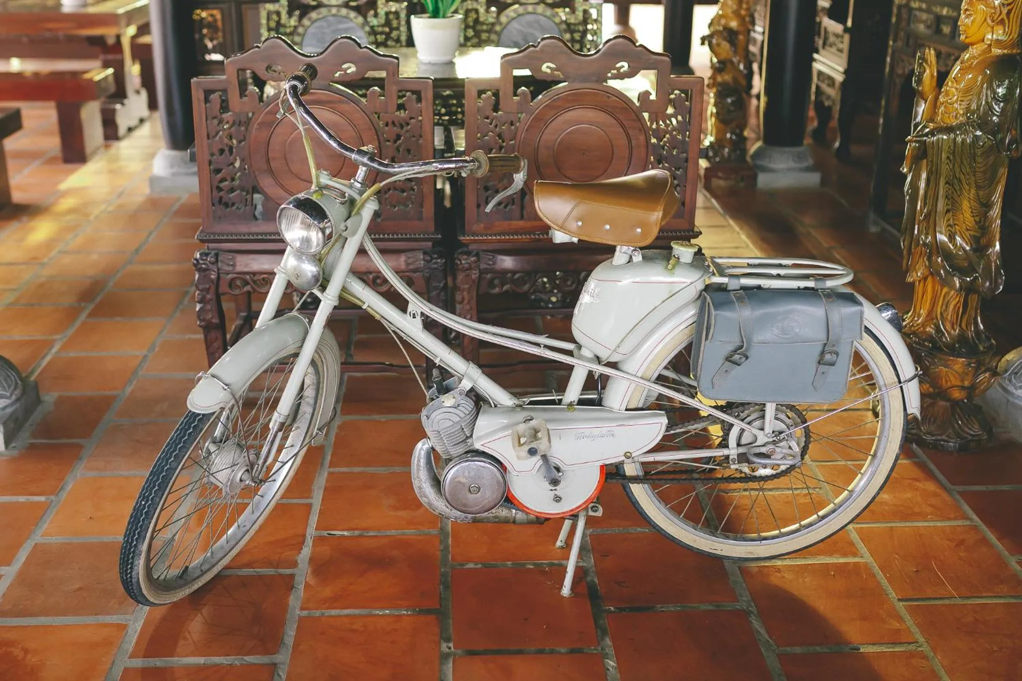 Cycling in CASA ECO Mekong Resort