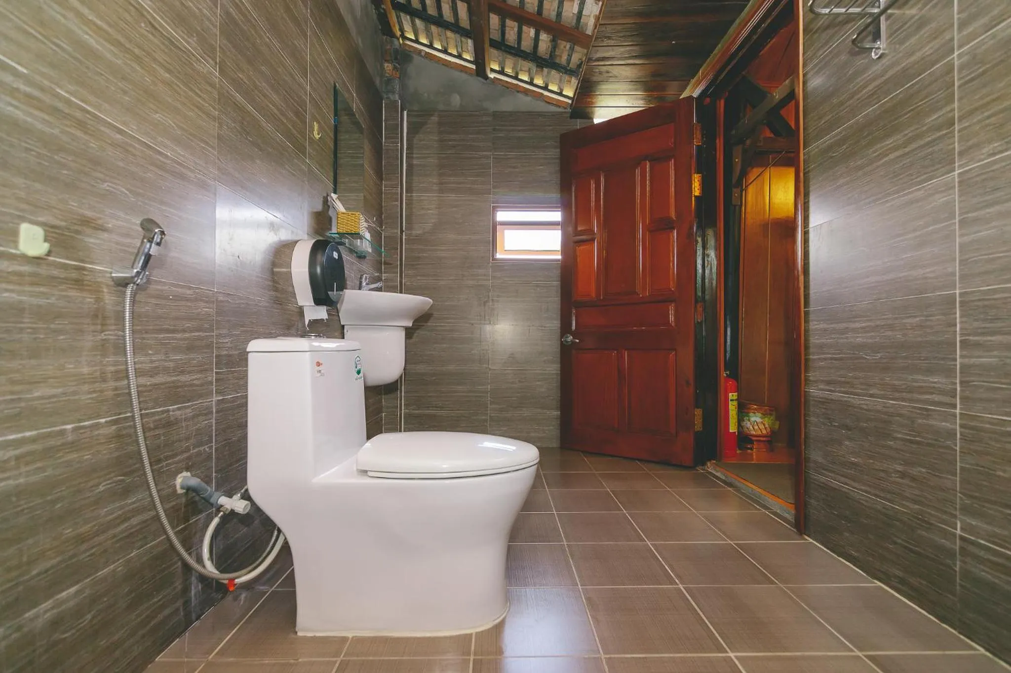 Bathroom in CASA ECO Mekong Resort