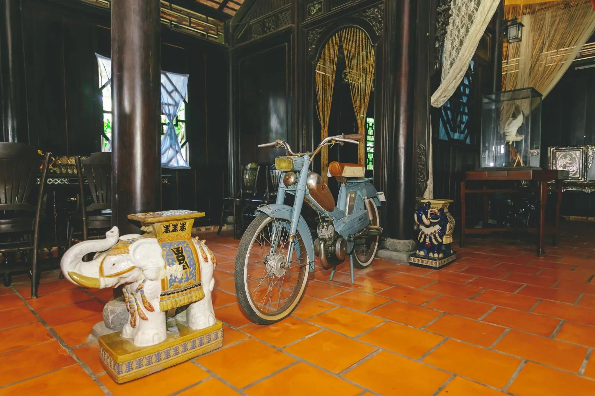 Cycling in CASA ECO Mekong Resort