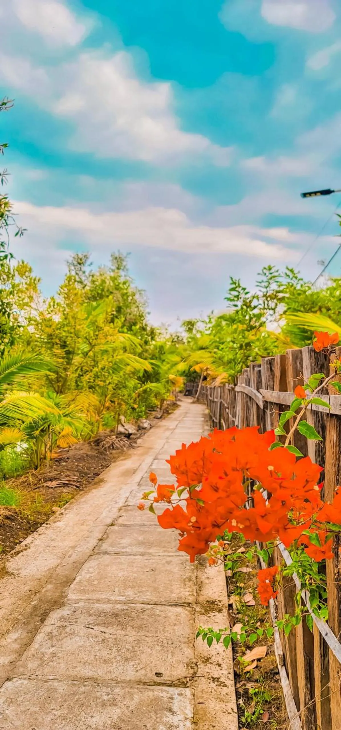 Spring in CASA ECO Mekong Resort