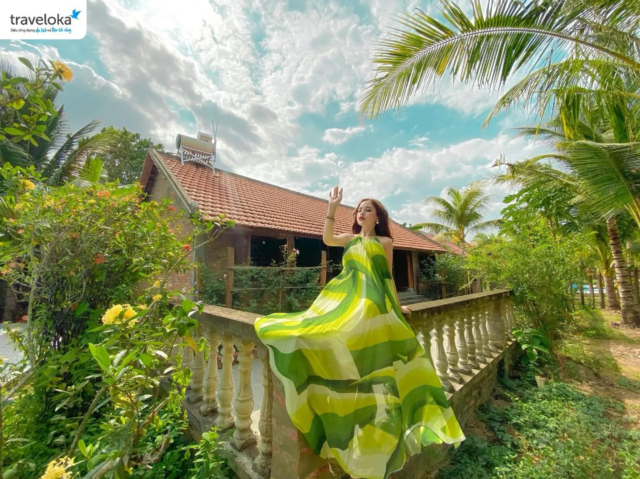 Natural landscape in CASA ECO Mekong Resort