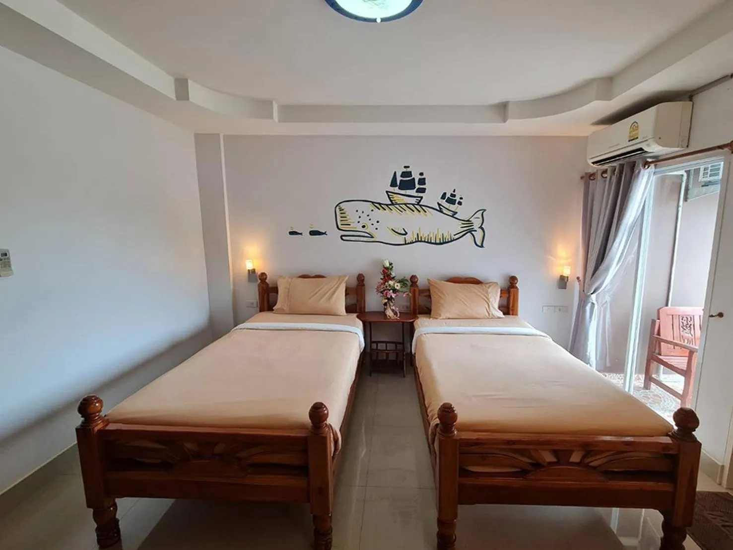 Bed in Euro Boutique Hotel