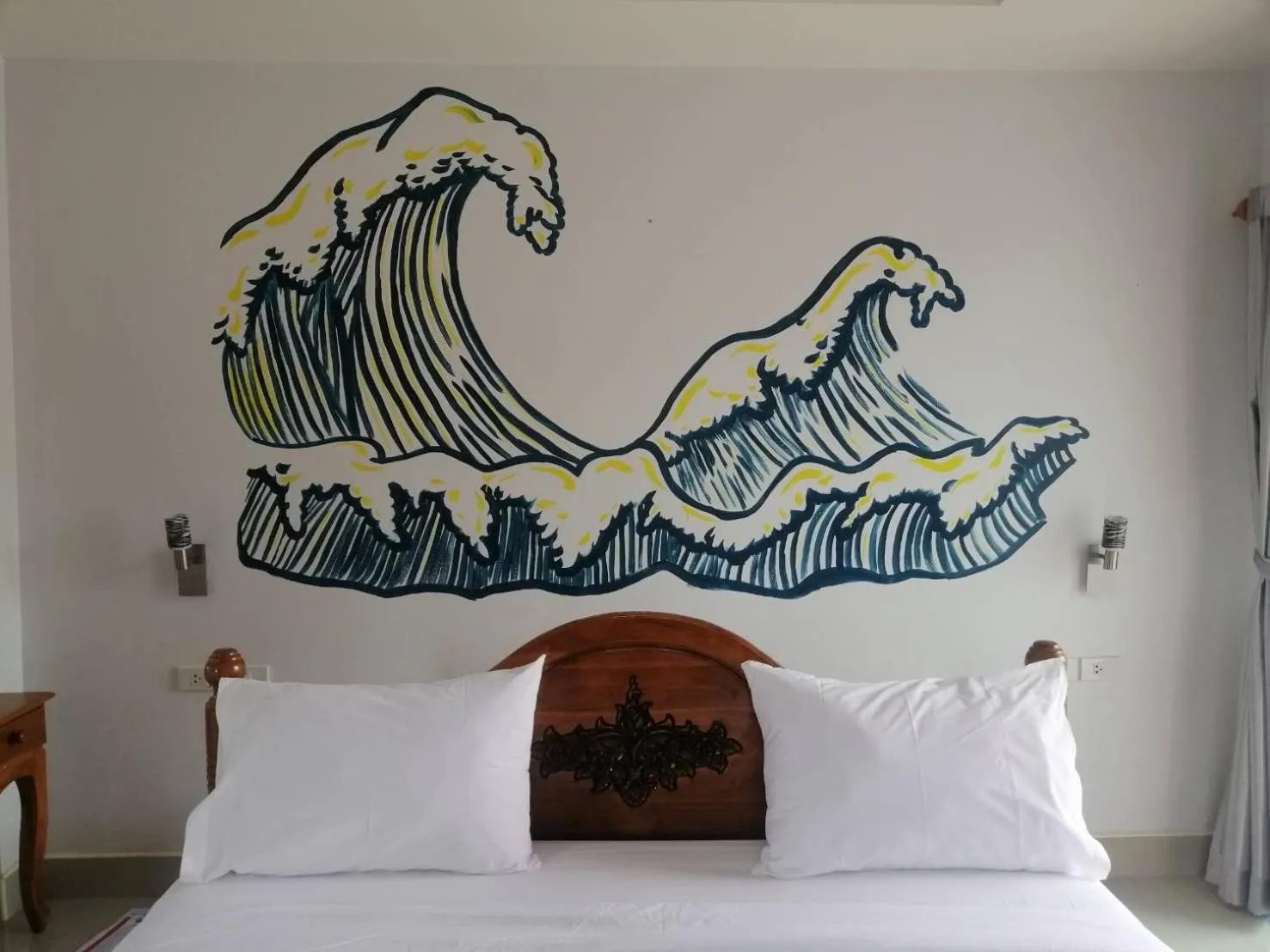 Bed in Euro Boutique Hotel