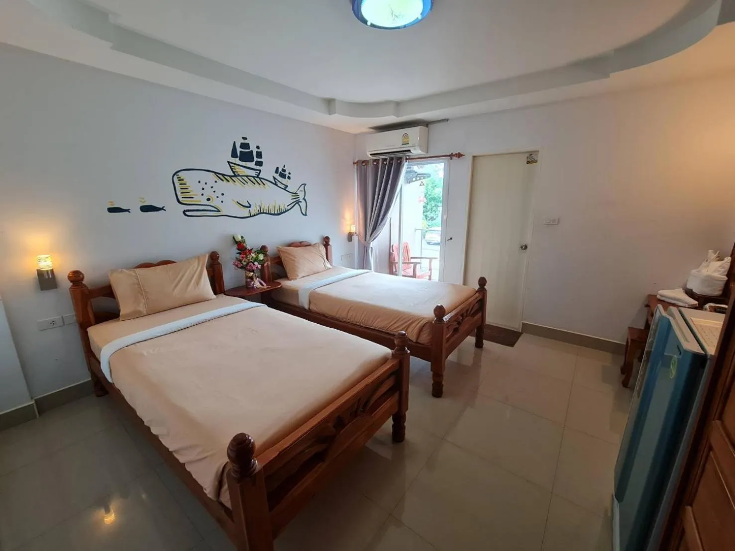 Bed in Euro Boutique Hotel