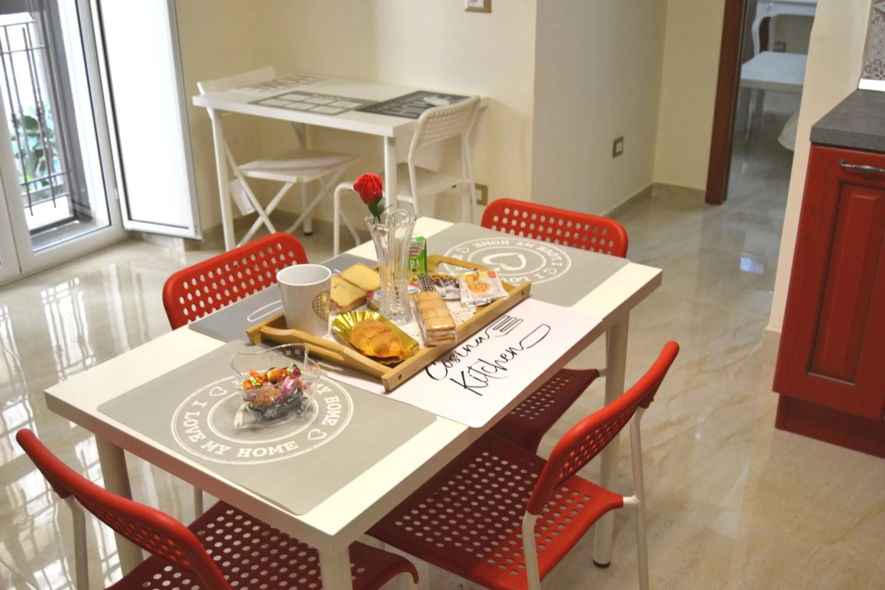 Dining area in B&B Punto Stella