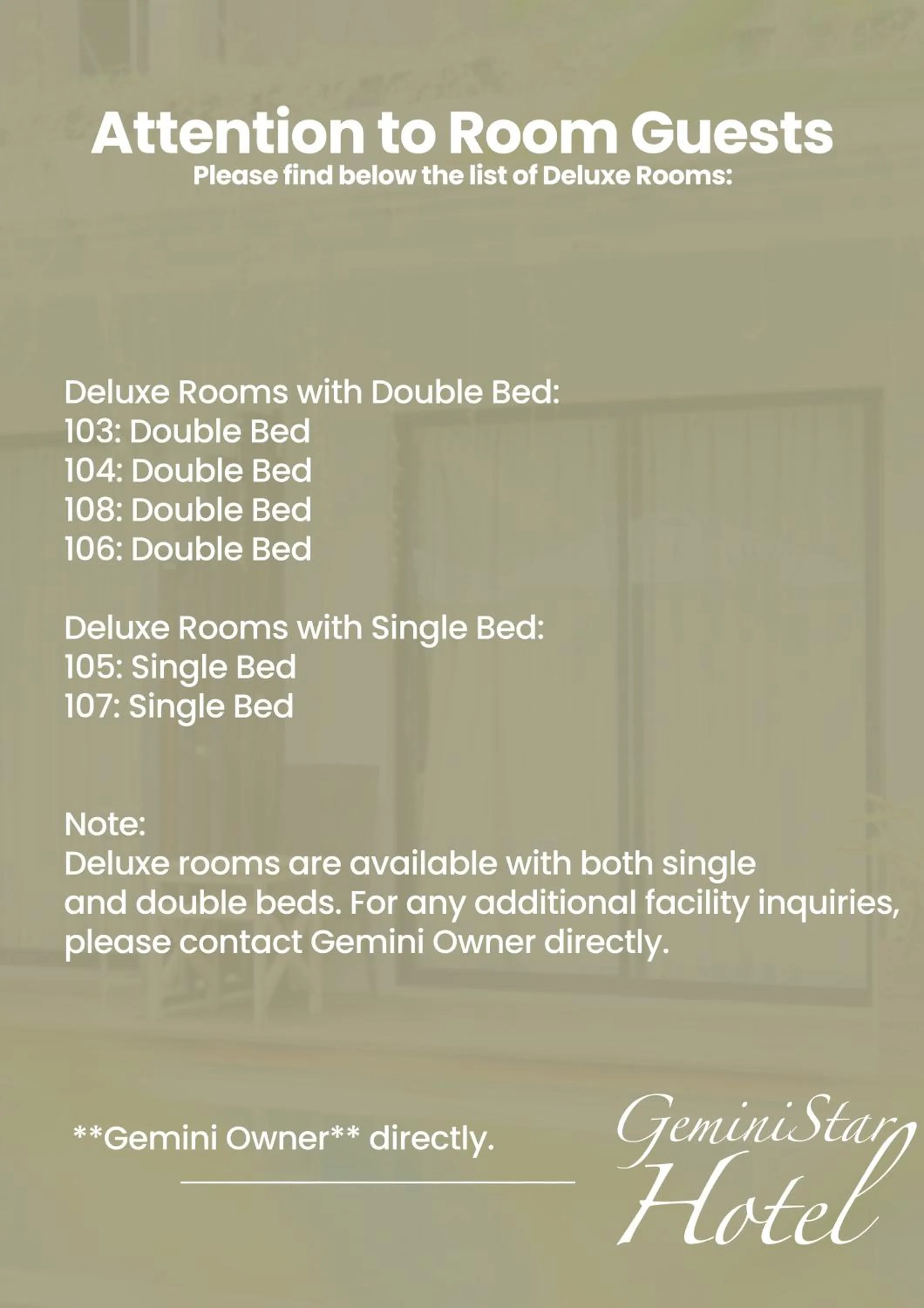 Gemini Star Hotel Kuta