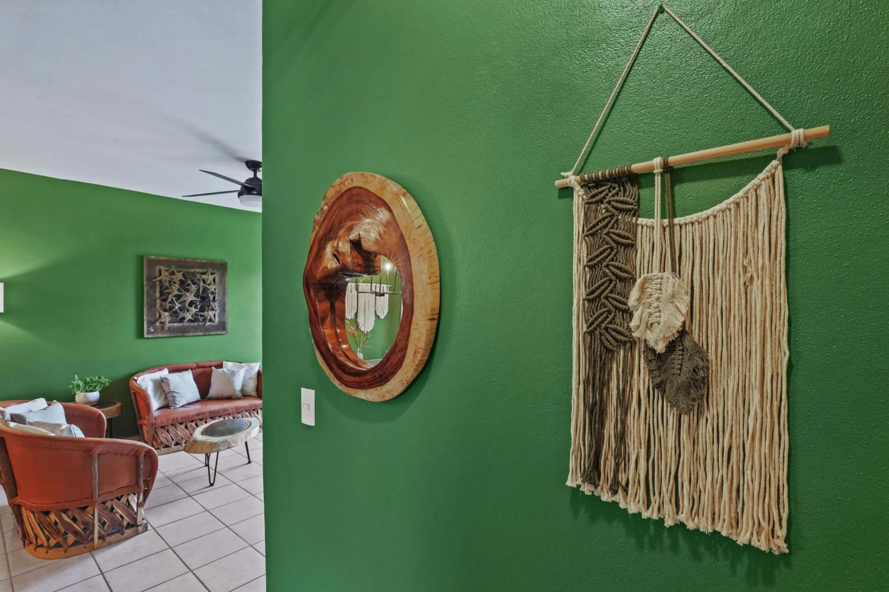 Decorative detail in Villas Pura Chacala