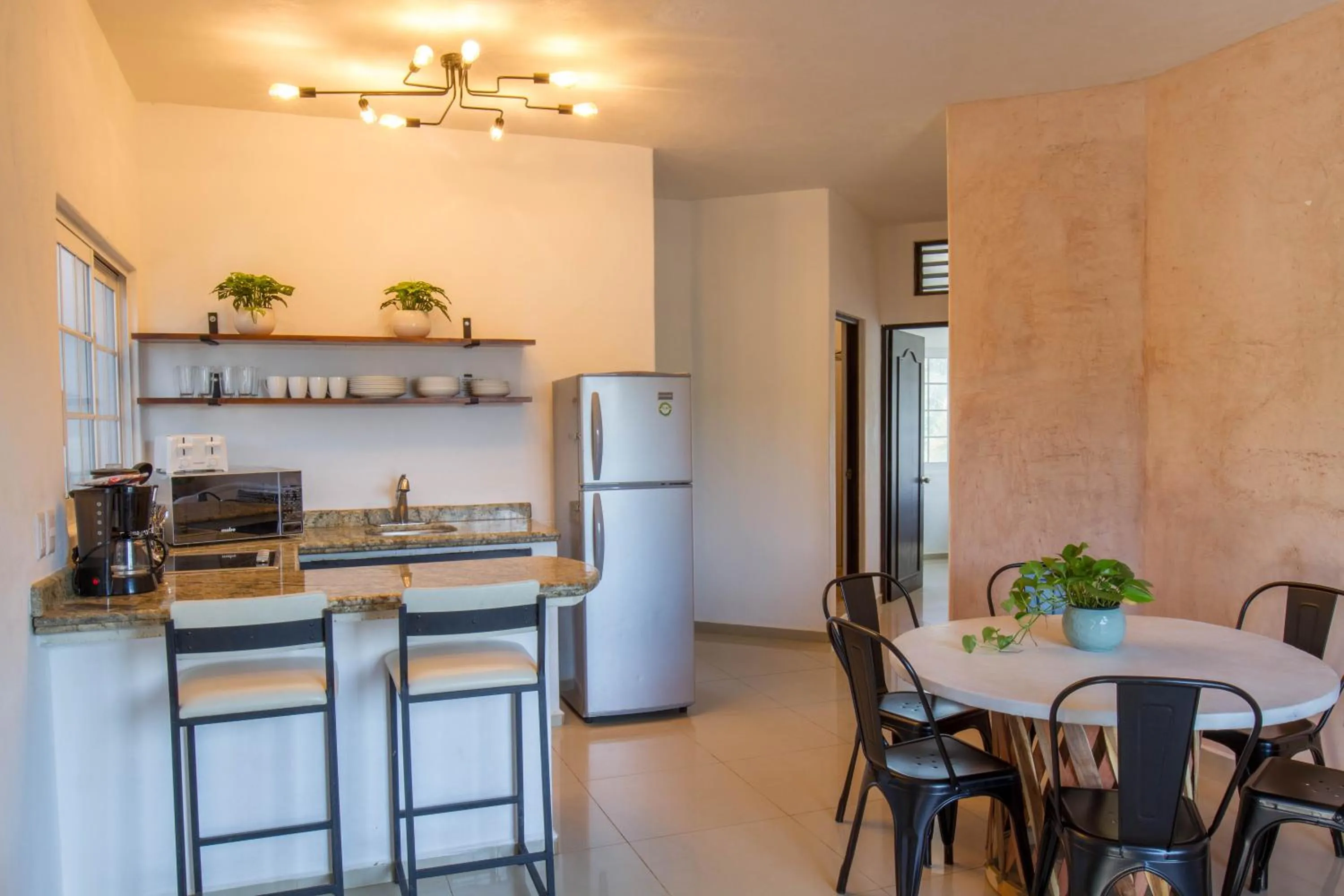 Coffee/tea facilities in Villas Pura Chacala