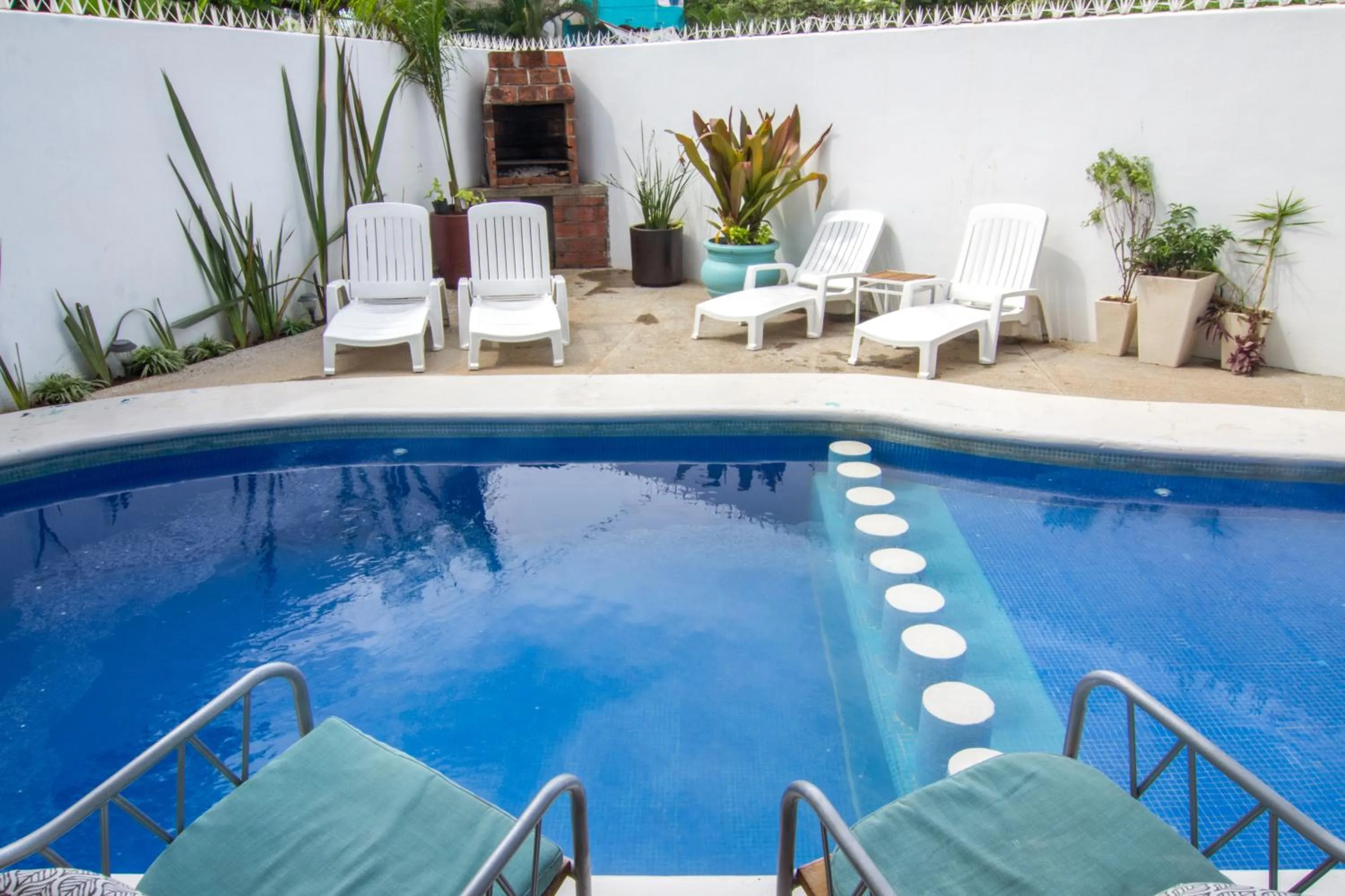 Swimming pool in Villas Pura Chacala