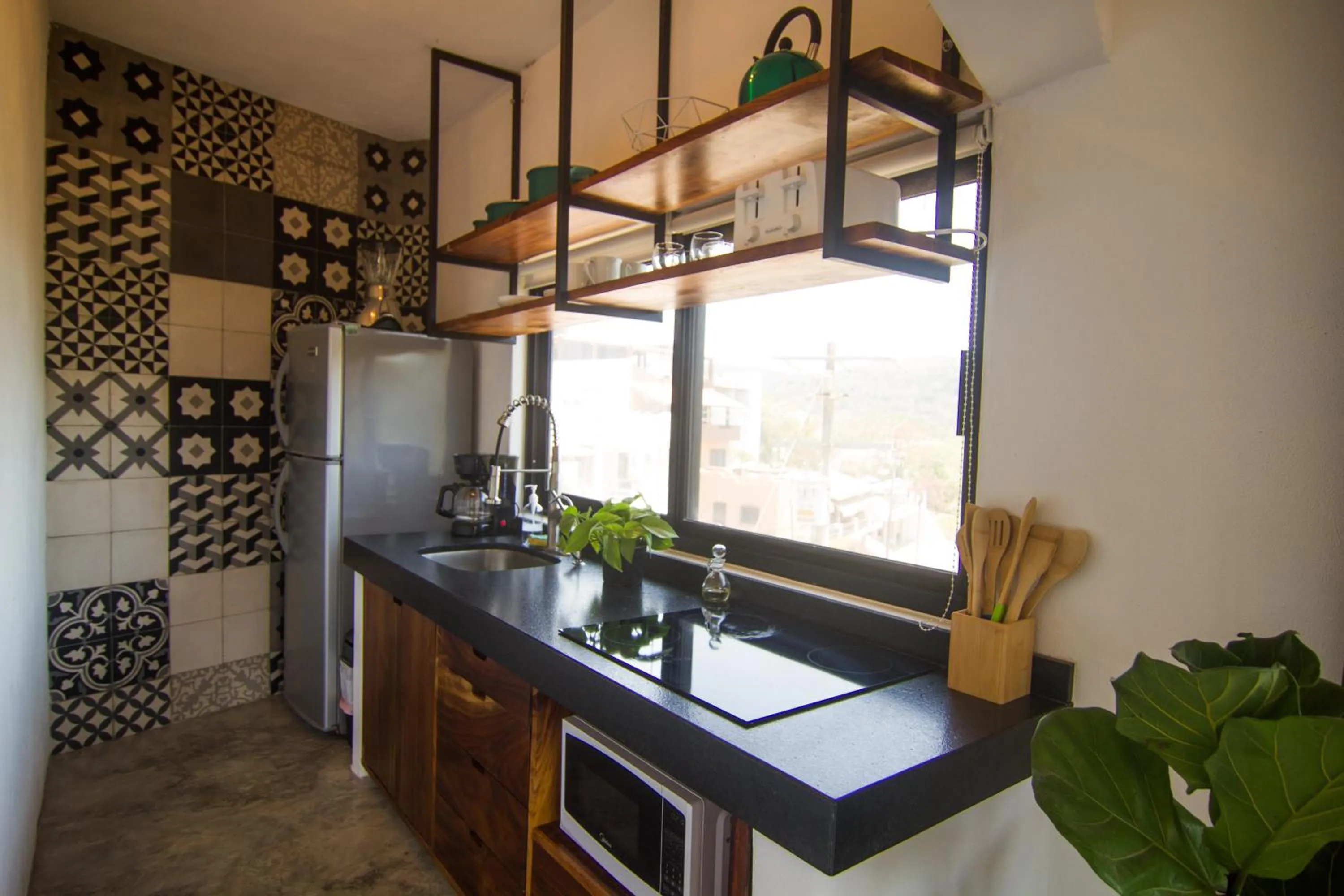 Kitchen or kitchenette in Villas Pura Chacala