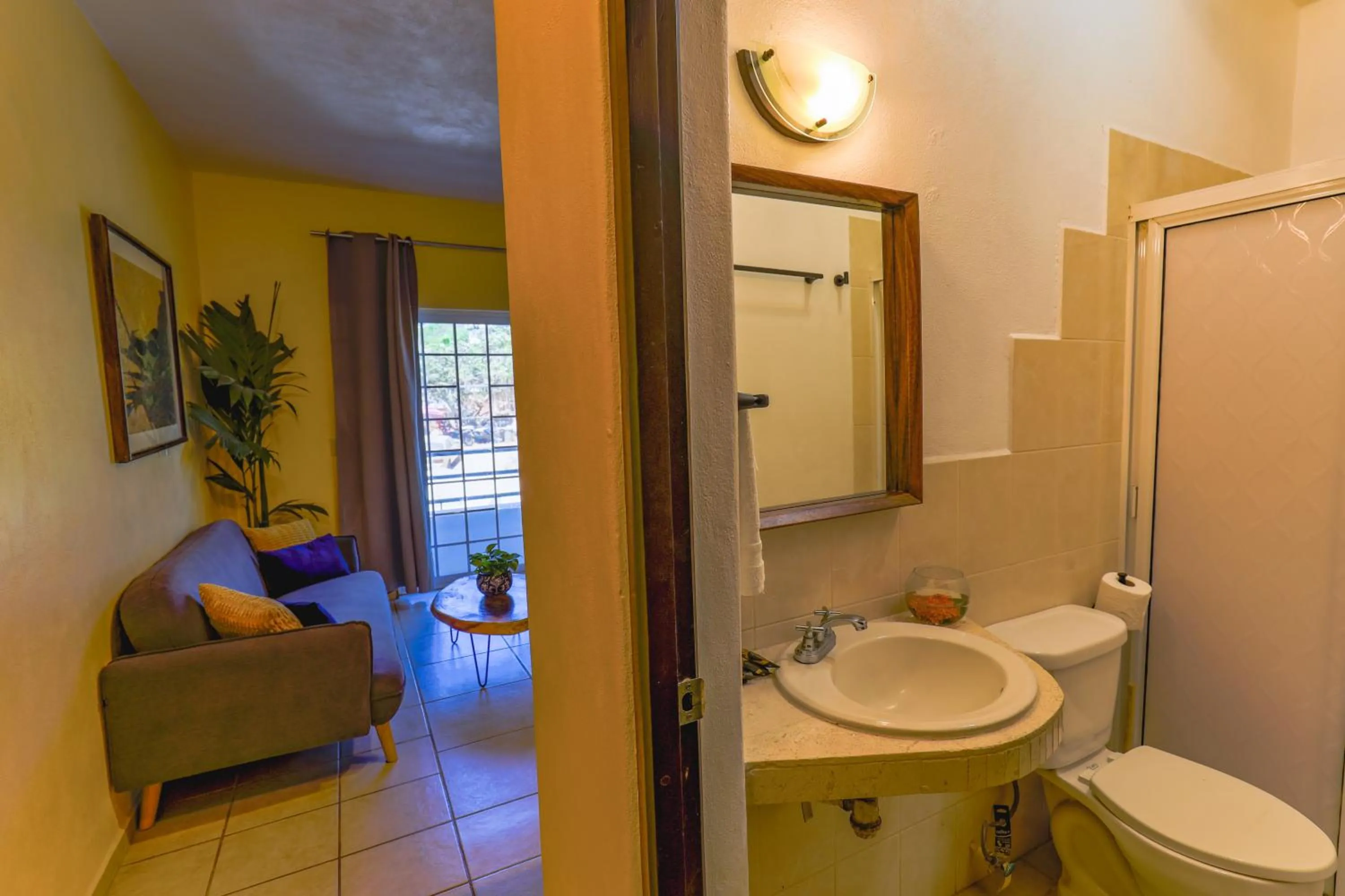 Toilet in Villas Pura Chacala