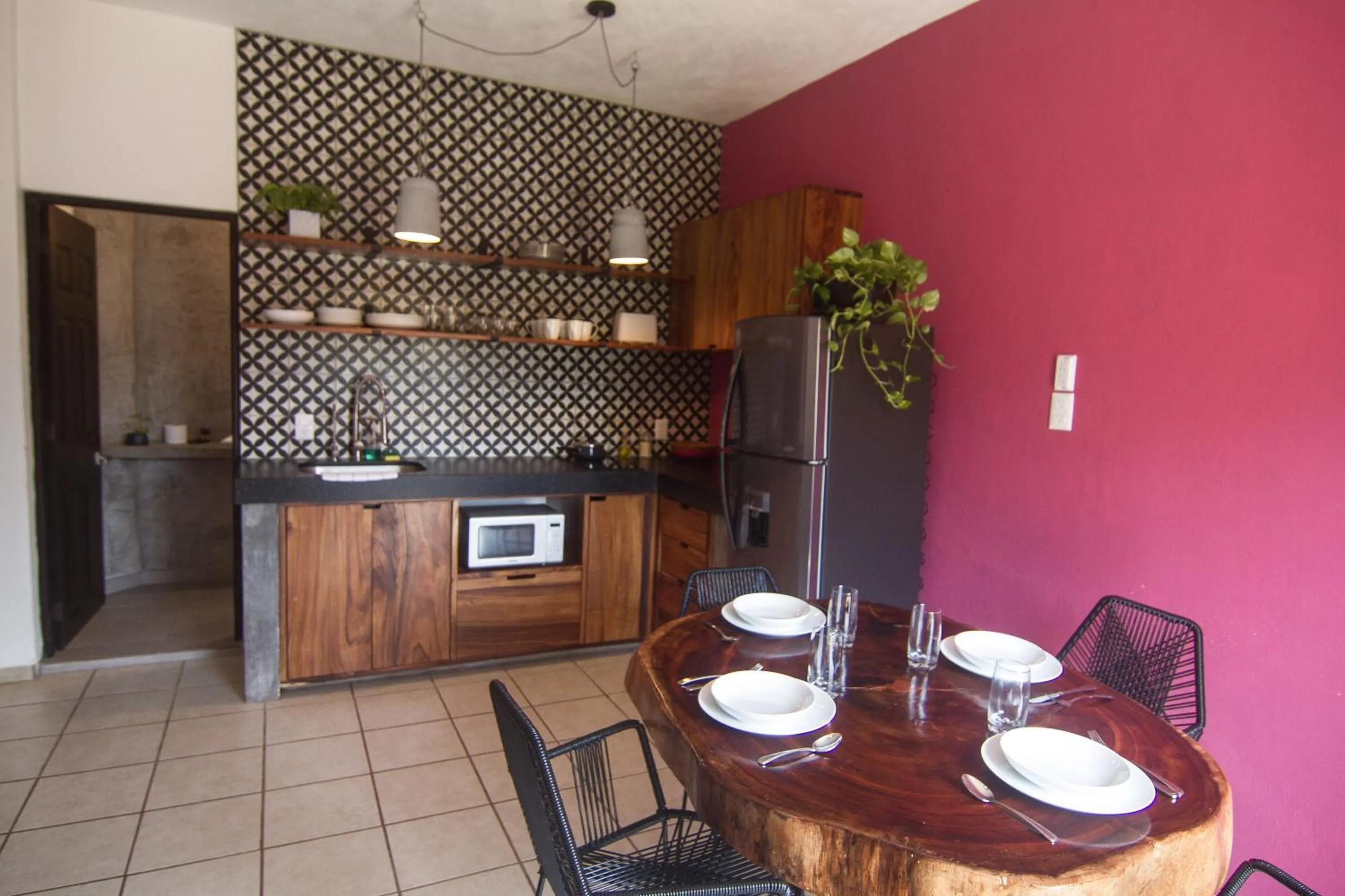 Coffee/tea facilities in Villas Pura Chacala