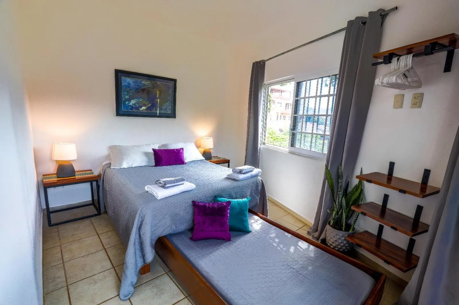 Bed in Villas Pura Chacala