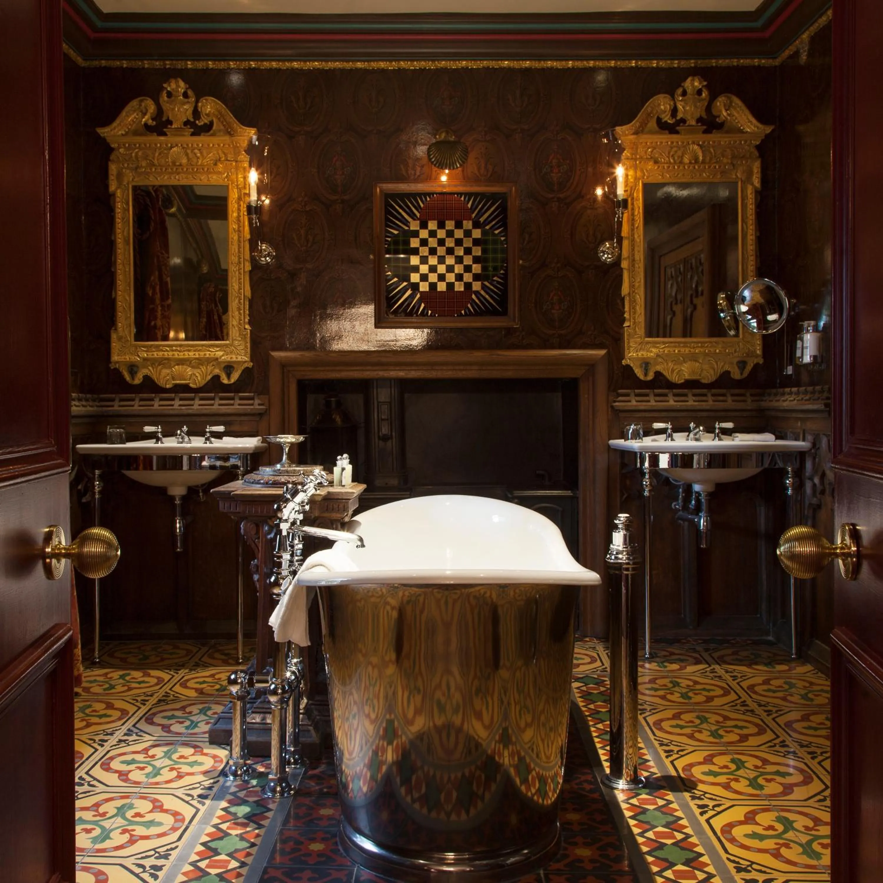 Bathroom in The Witchery by the Castle