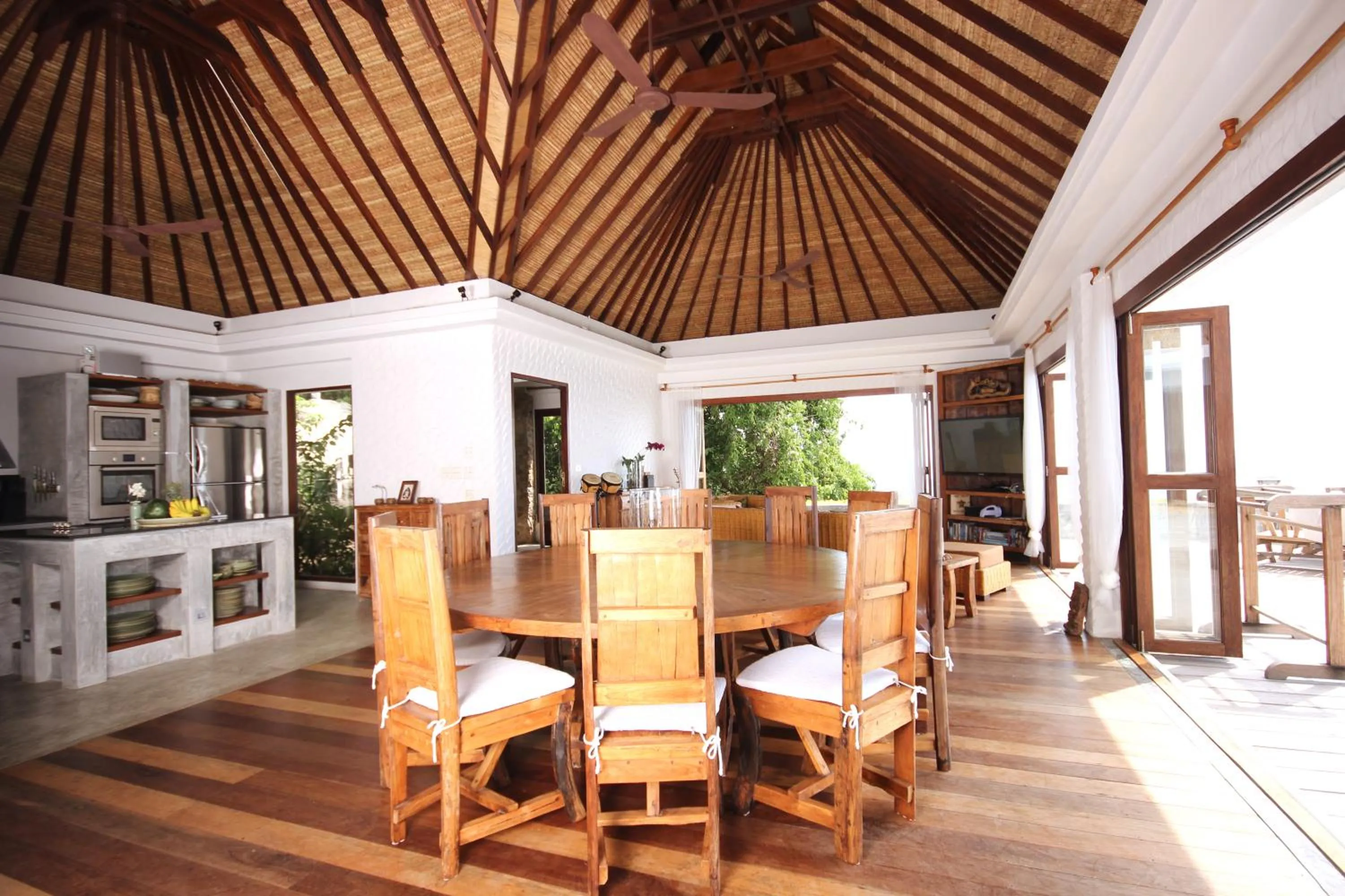 Kitchen or kitchenette in Villas Sabai Jai