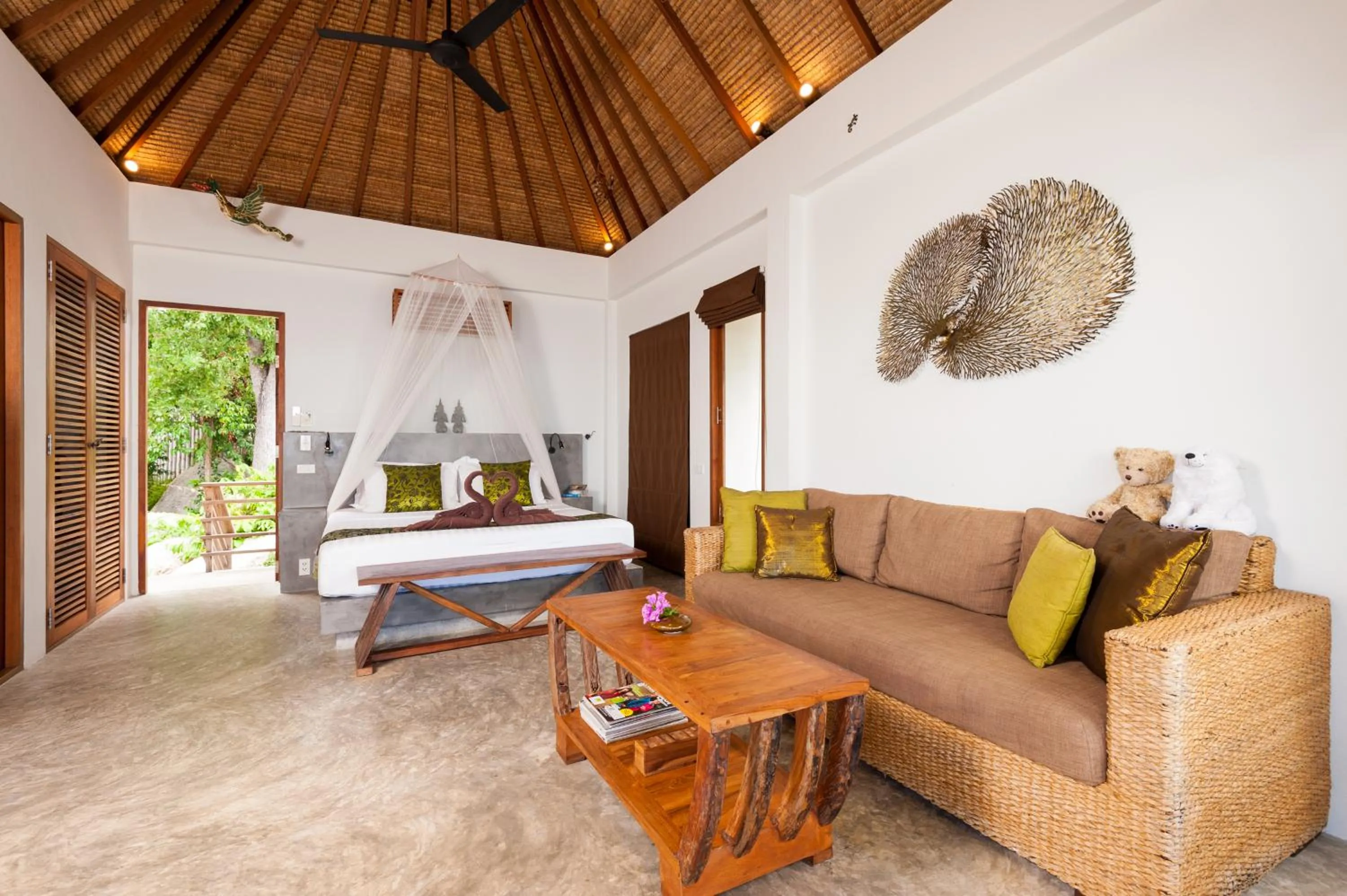 Bedroom, Bed in Villas Sabai Jai