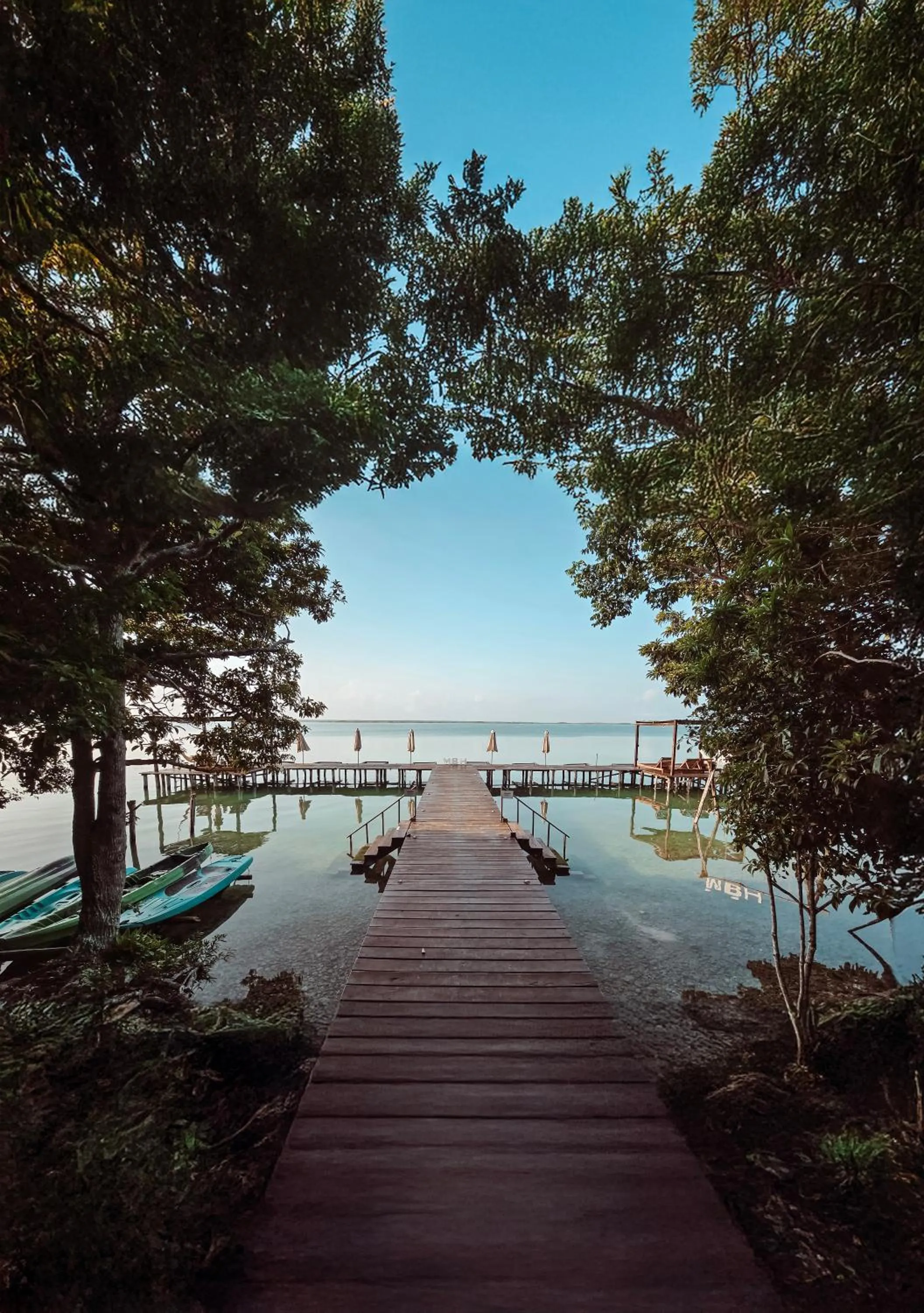Beach in MBH Maya Bacalar Hotel Boutique