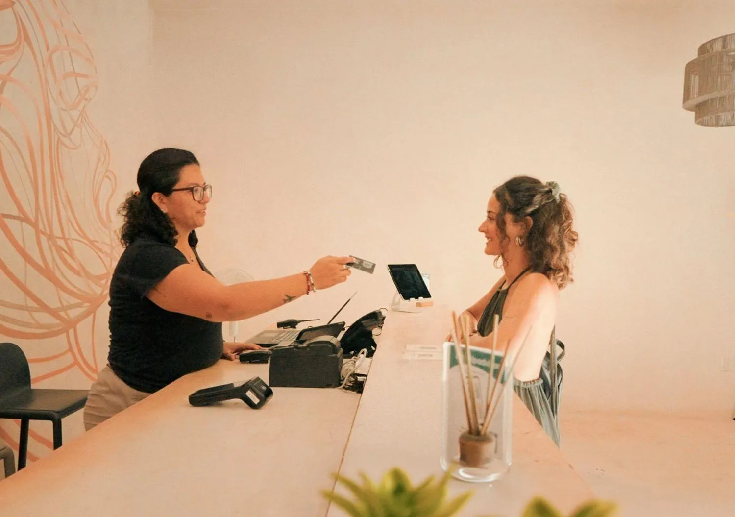 Lobby or reception in MBH Maya Bacalar Hotel Boutique